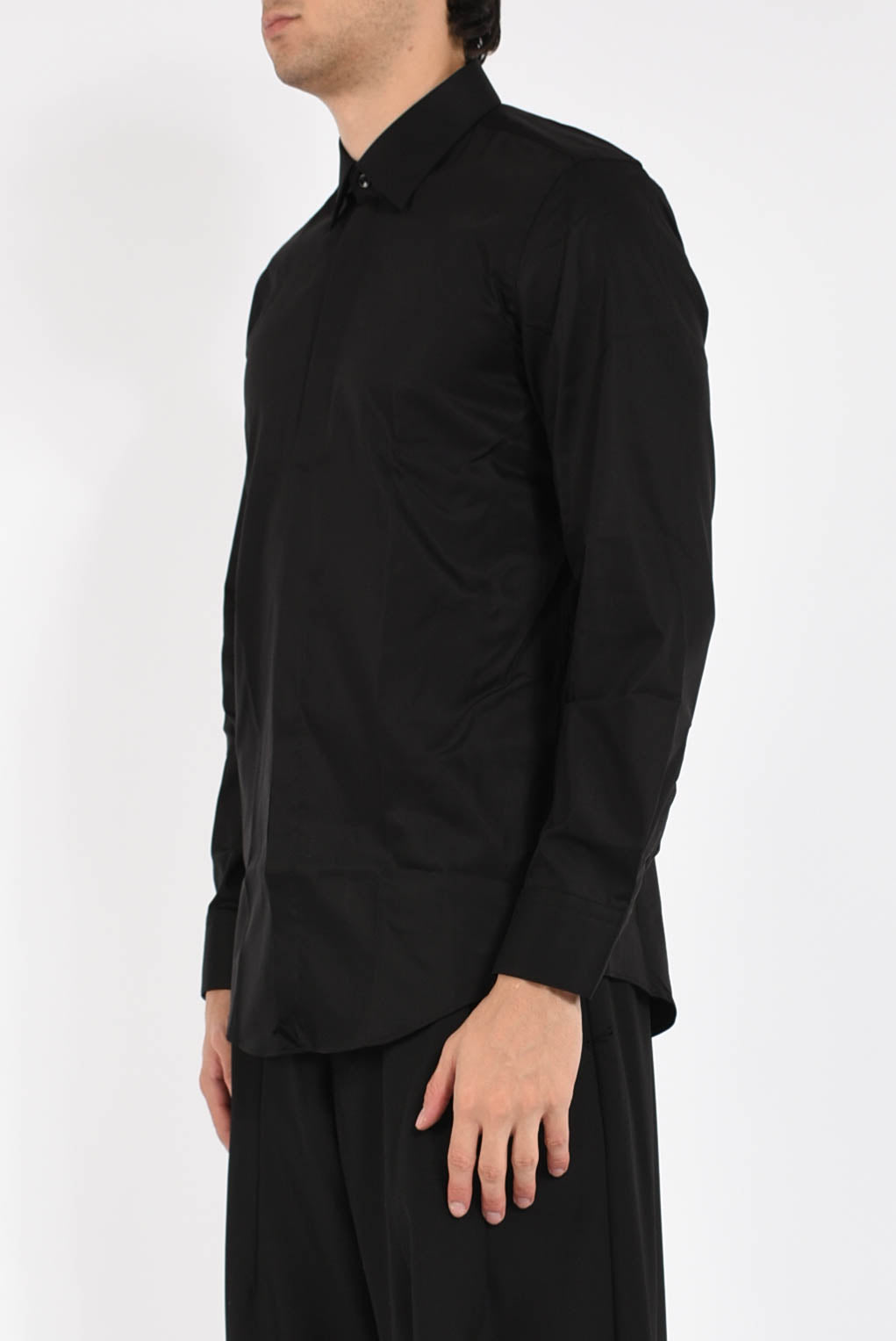 Camicia in jersey elasticizzato