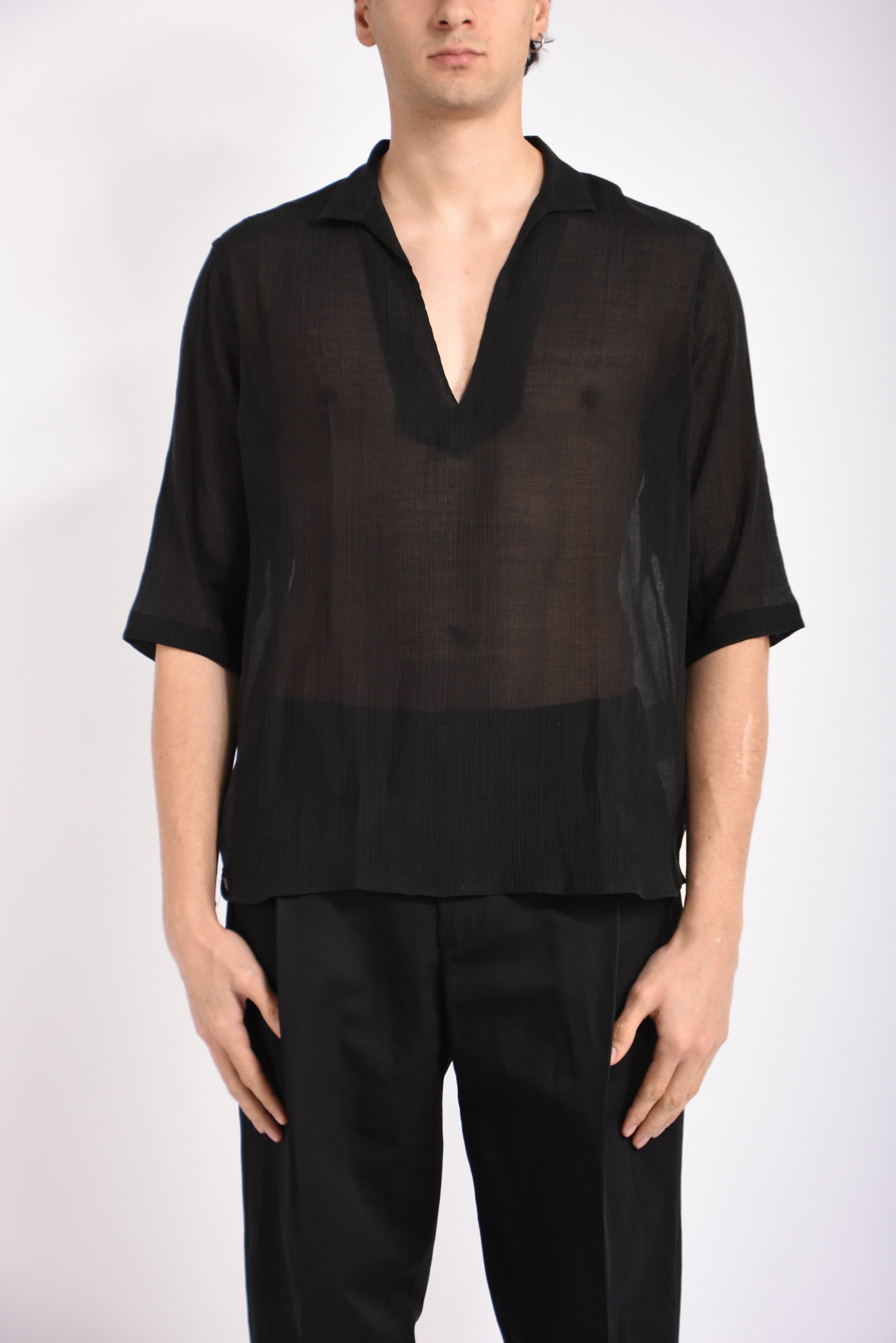 Camicia in lyocell