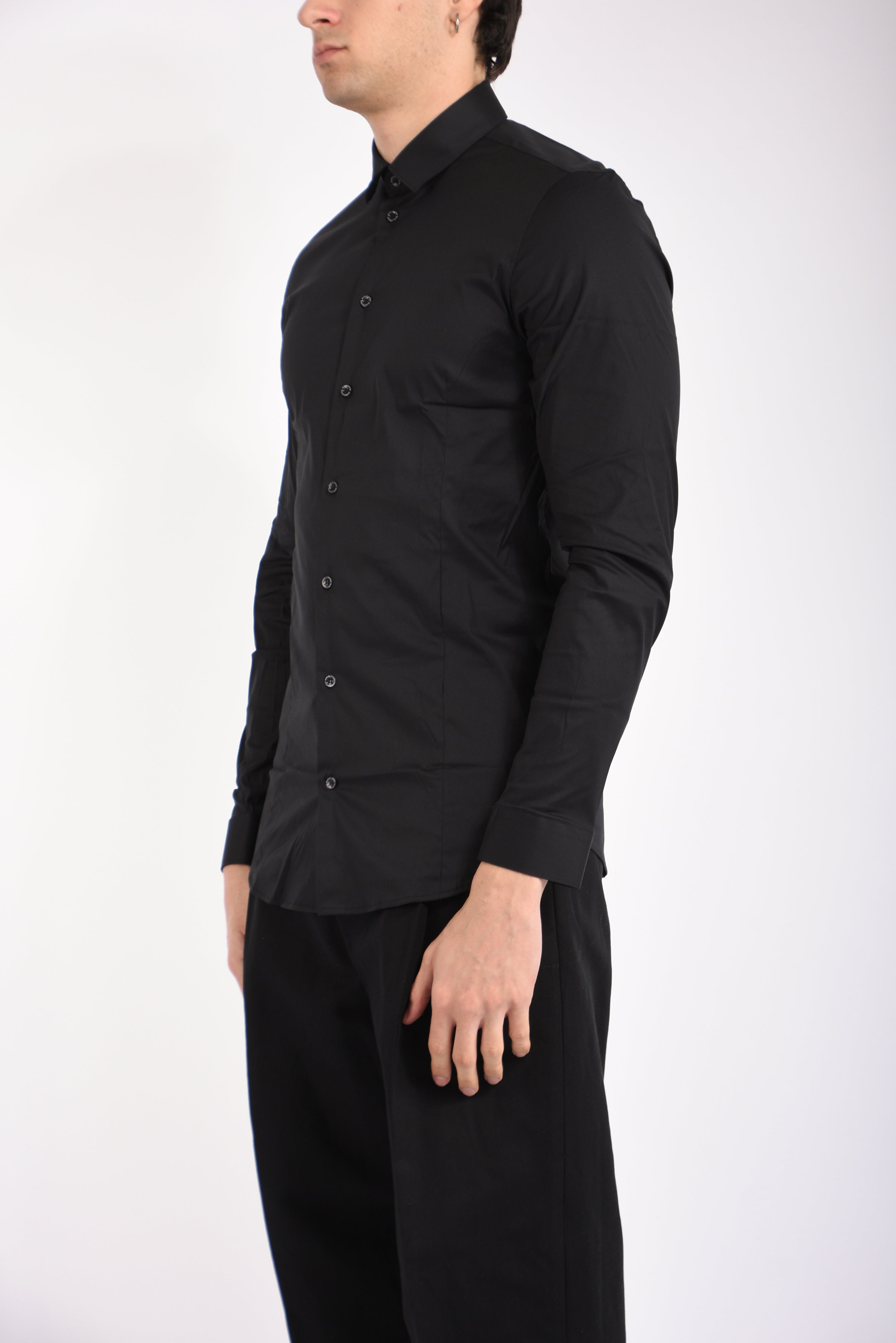 Camicia in popeline strech