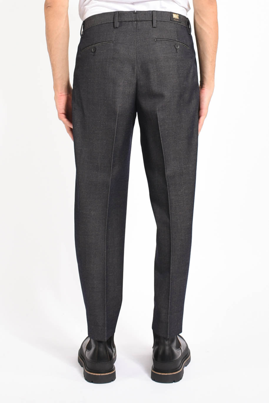 Pantaloni portobellos in misto lana