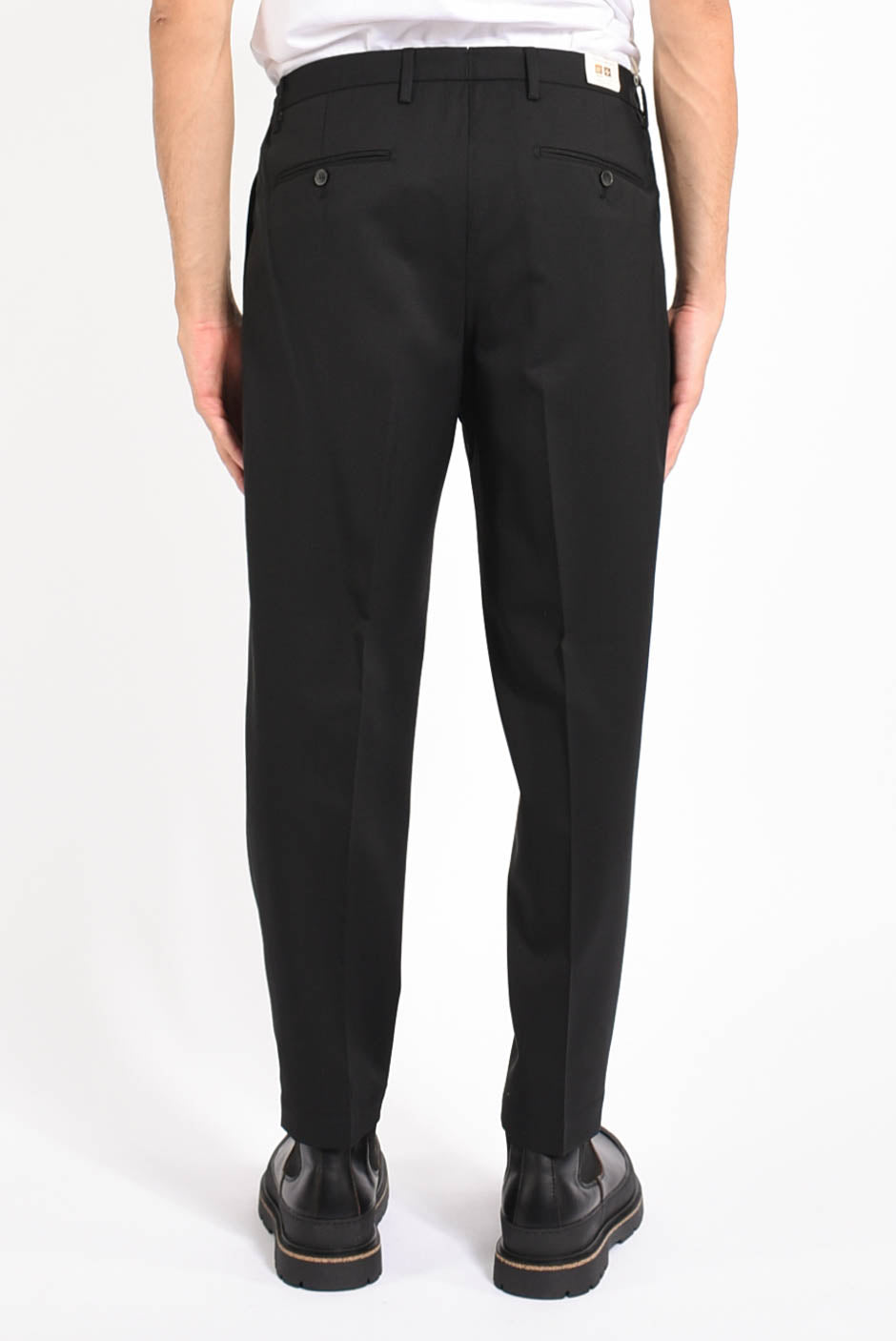 Pantaloni portobellos in misto lana