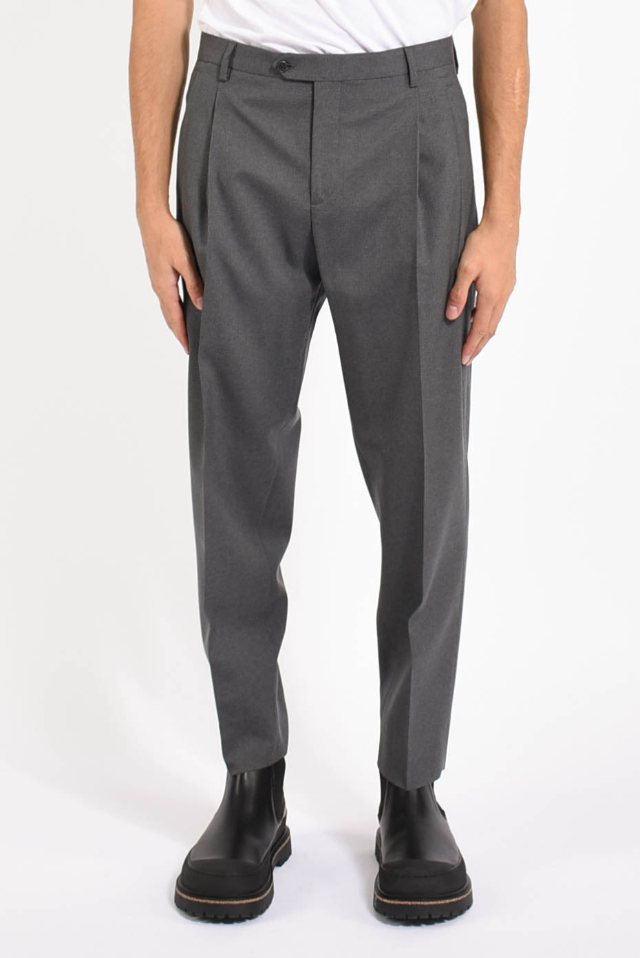 Pantaloni arnos in lana vergine