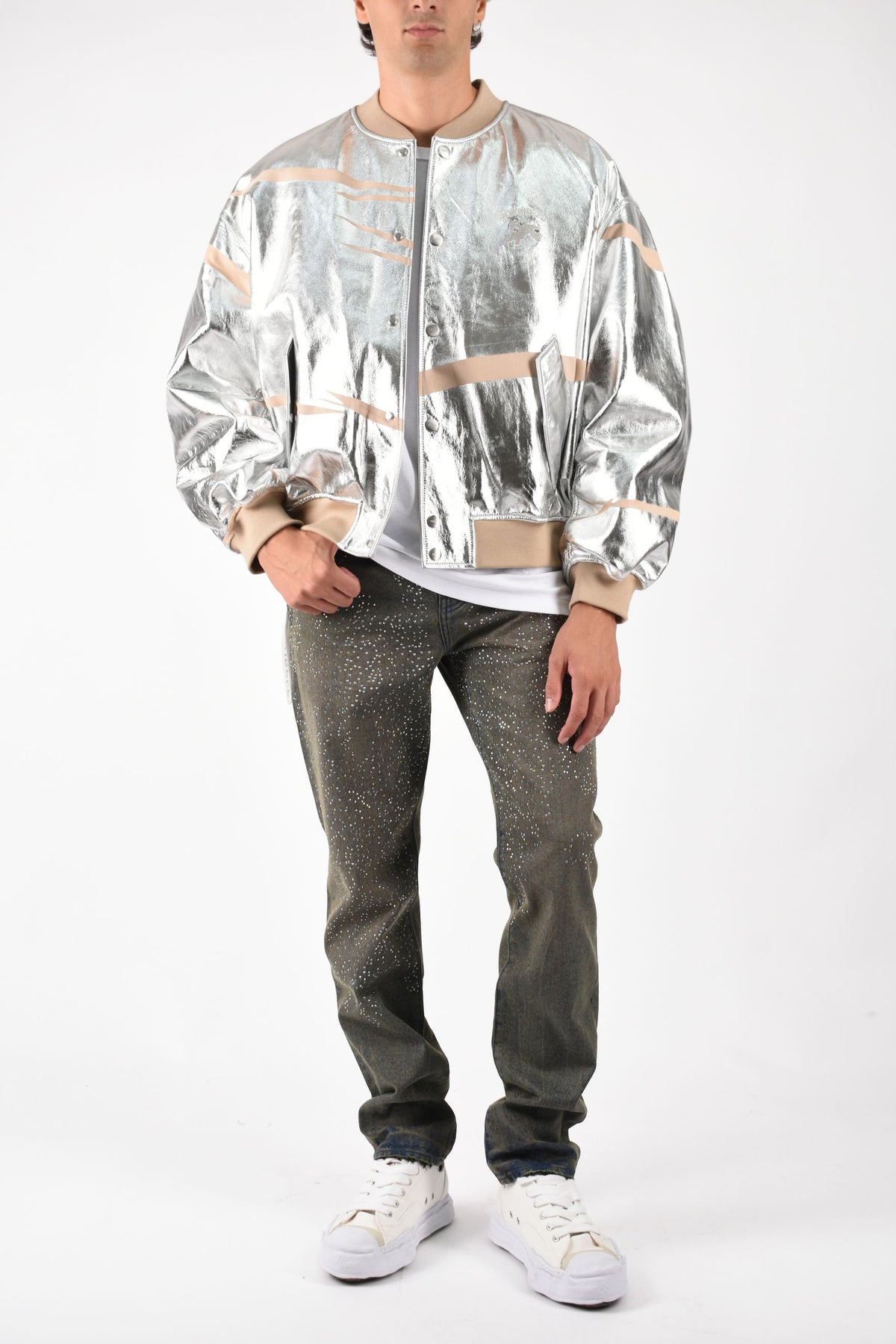 Bomber in pelle OVS