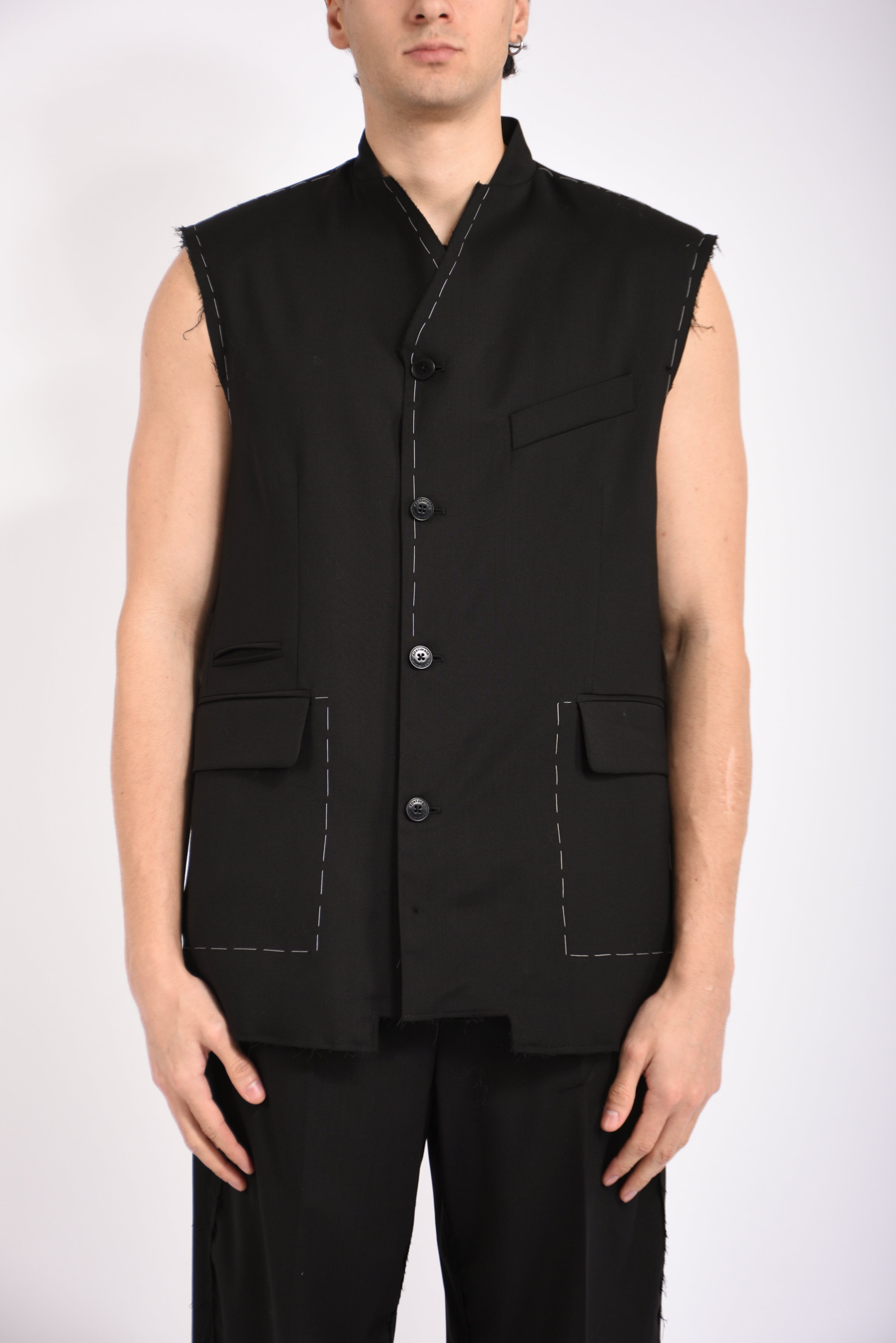 Giacca smanicata arny