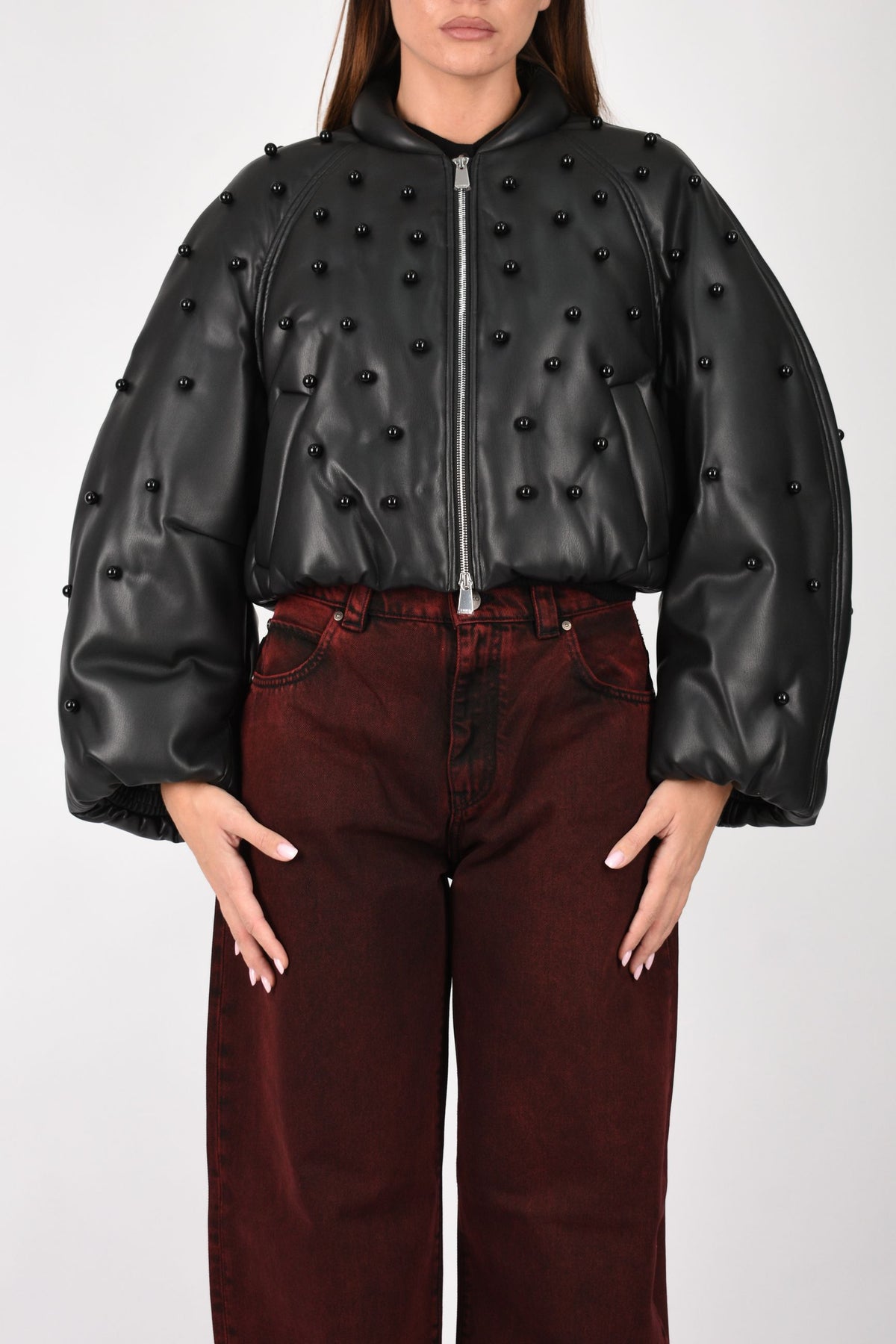 BOMBER IN ECOPELLE 107550A3GR