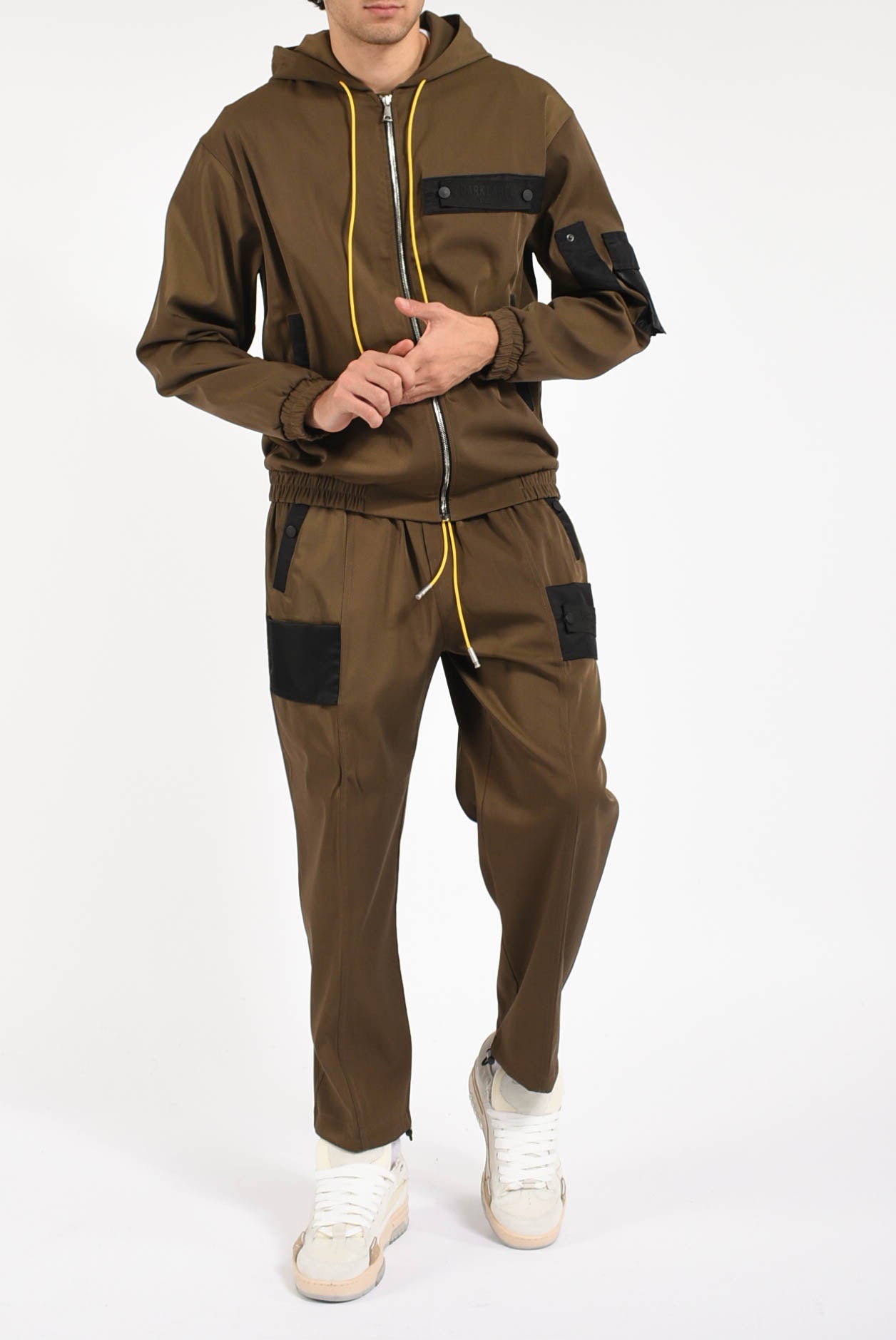 Felpa in tessuto tecnico