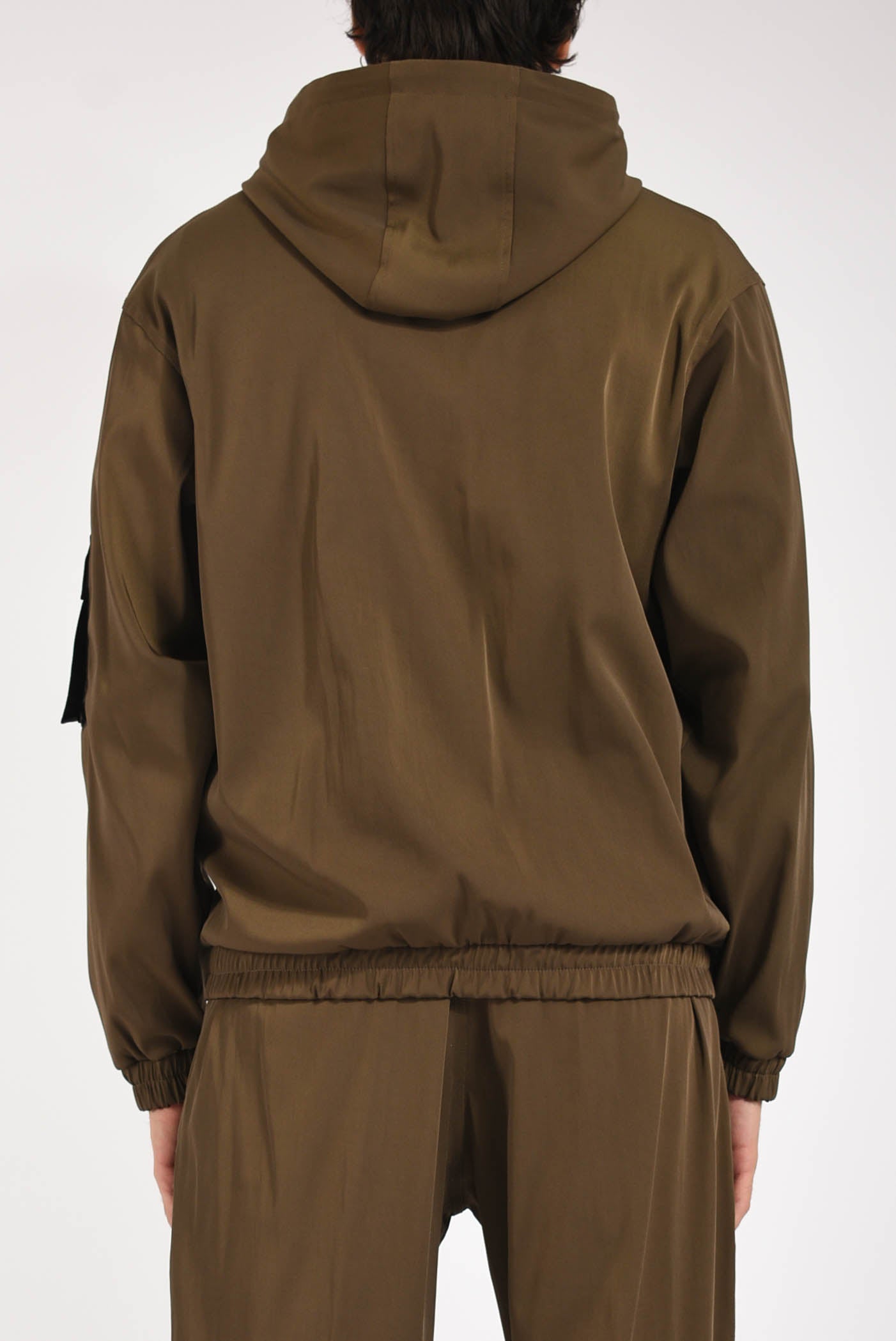 Felpa in tessuto tecnico