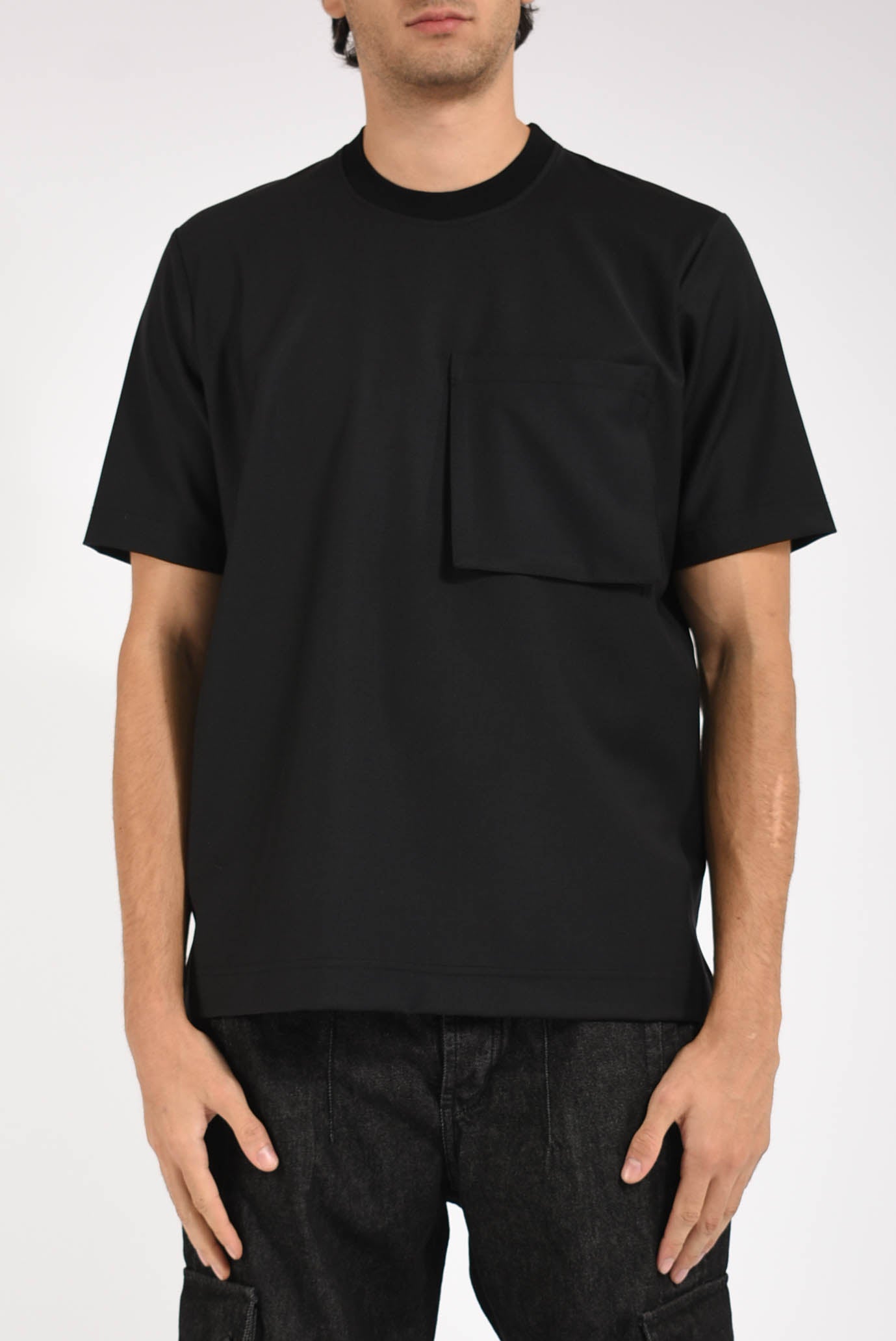 T-shirt in fresco lana