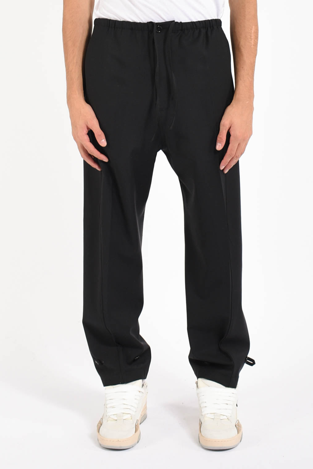 Pantaloni in misto lana