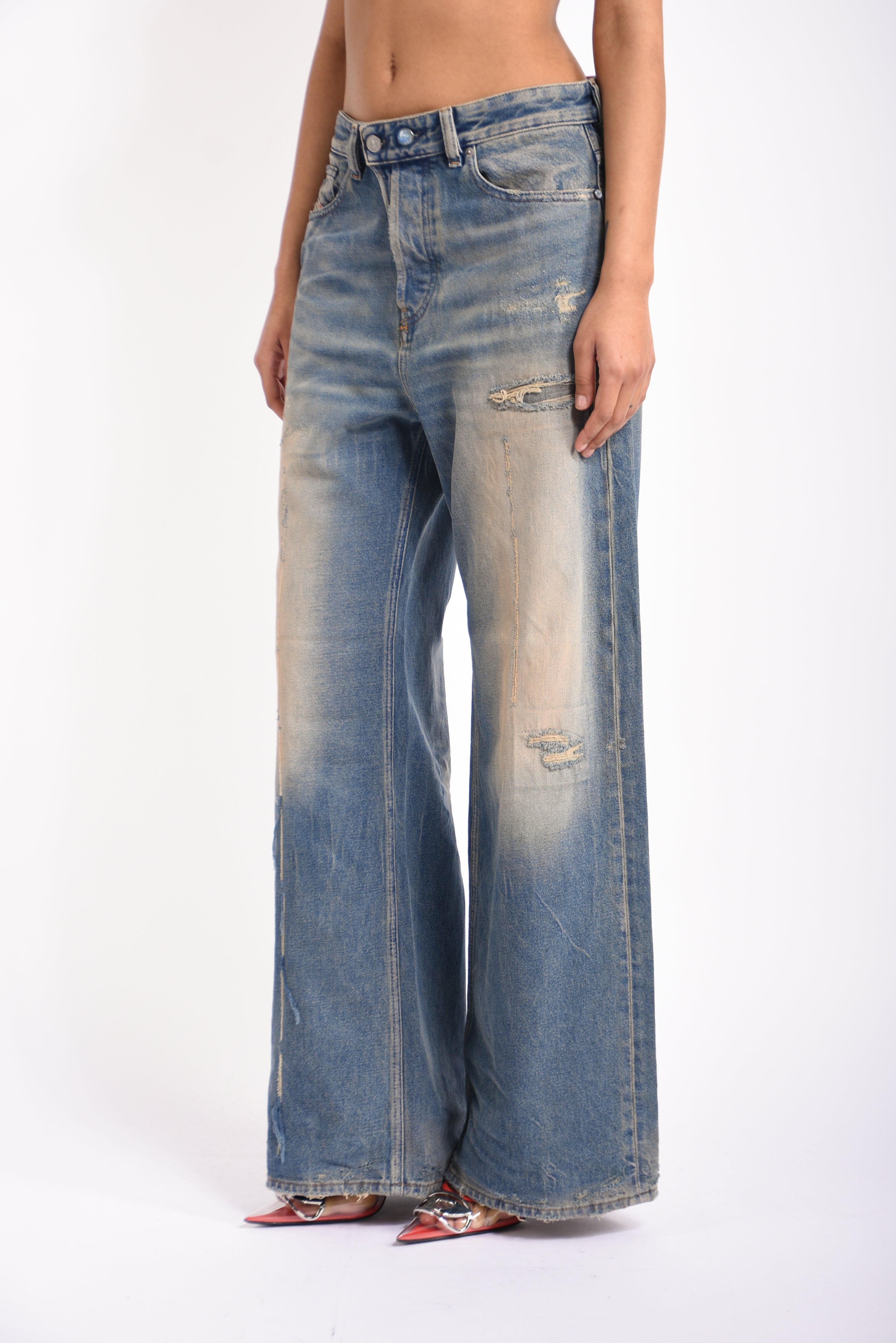 jeans a vita bassa 1996 d-sire l.32