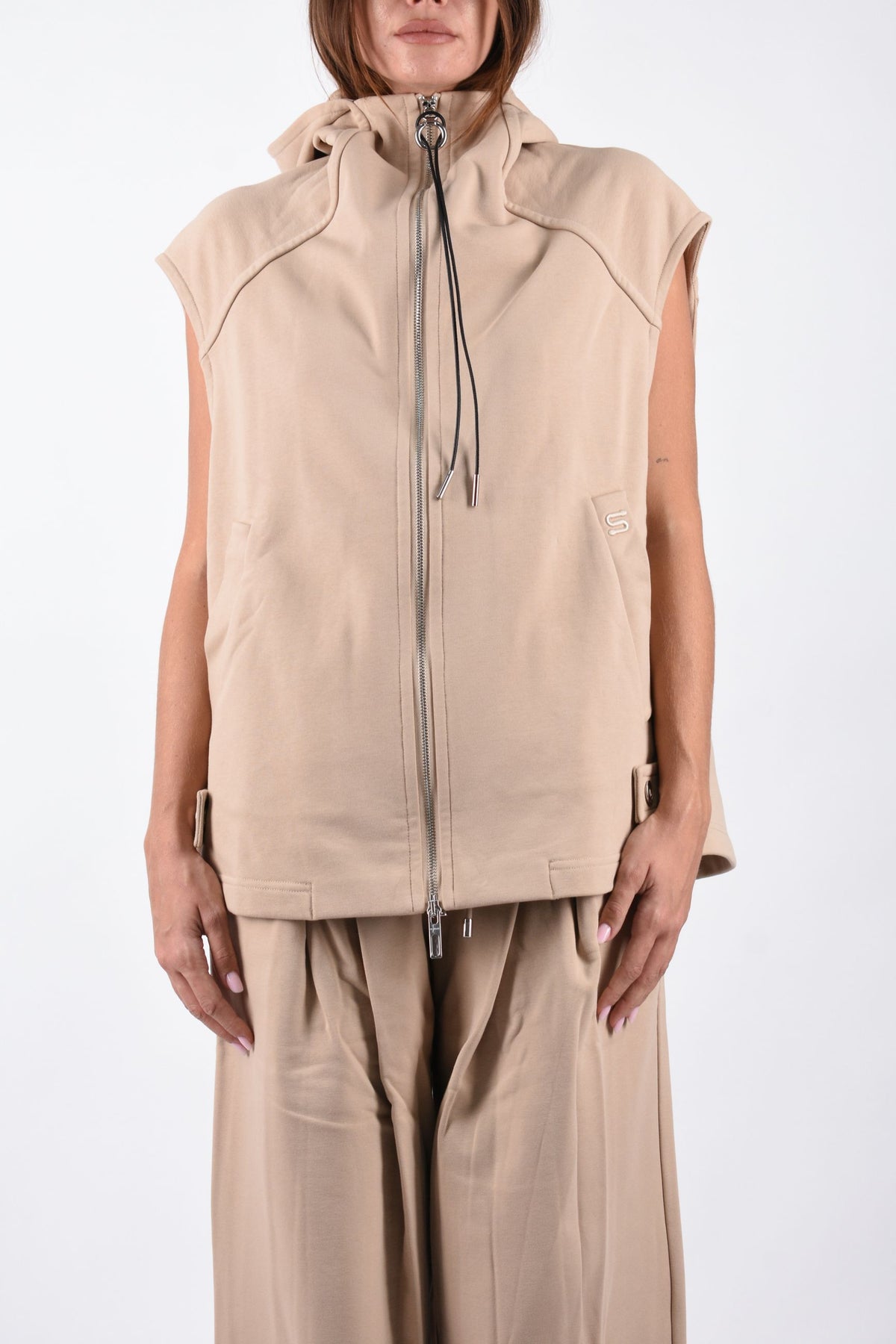 Gilet in felpa di misto cotone  UNIONE 2622926035