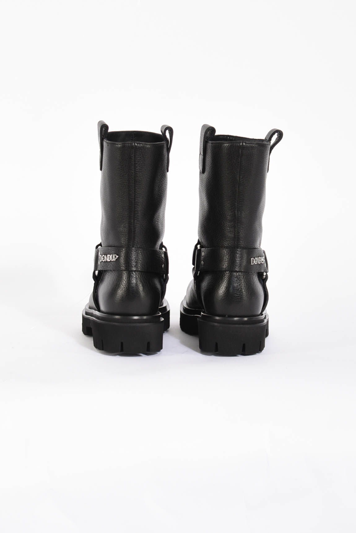 stivali Biker in pelle