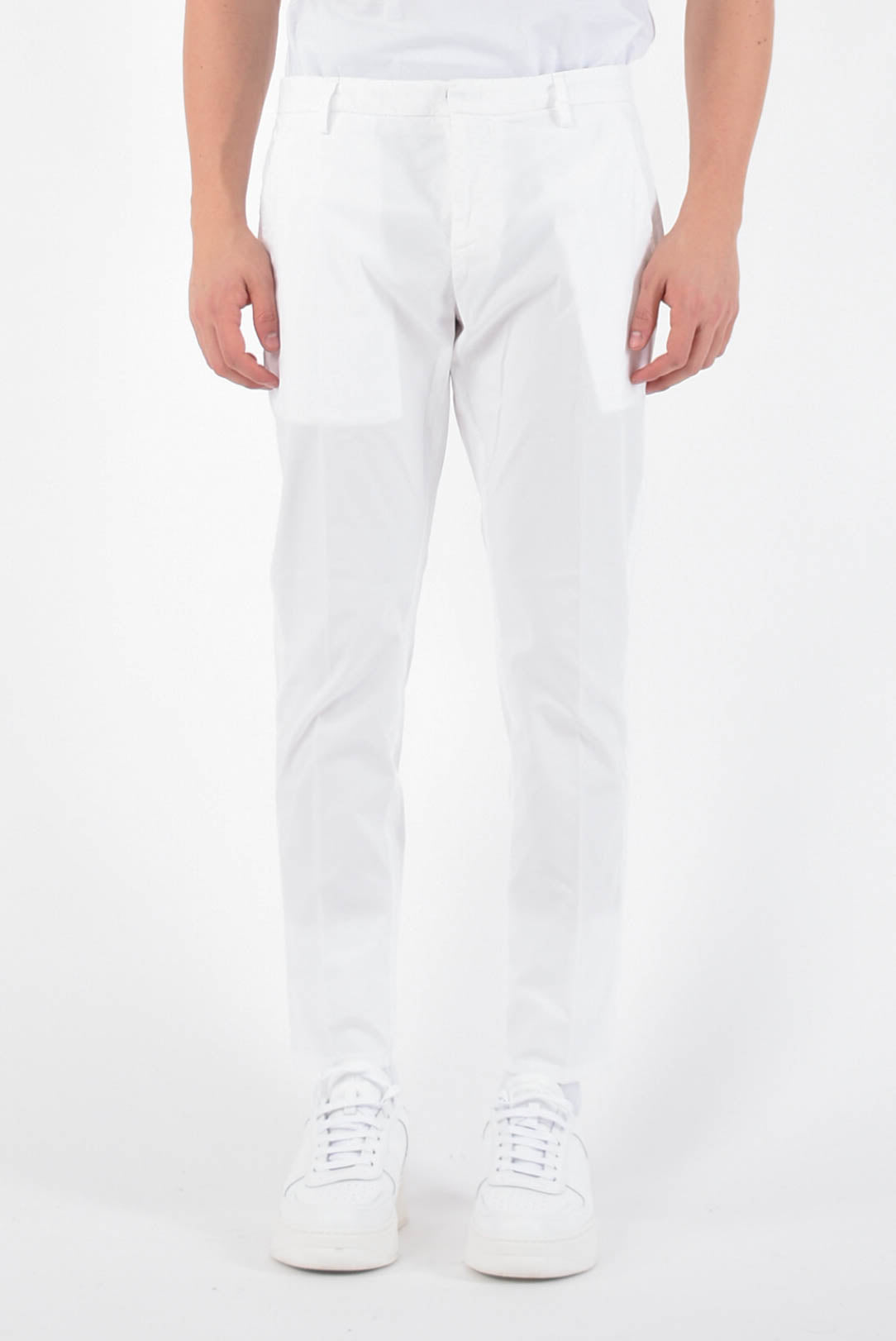 DONDUP Pantaloni alfredo in cotone