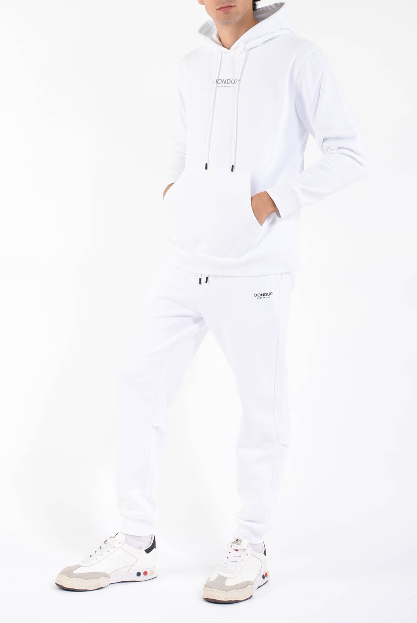 pantaloni Jogger in felpa di cotone