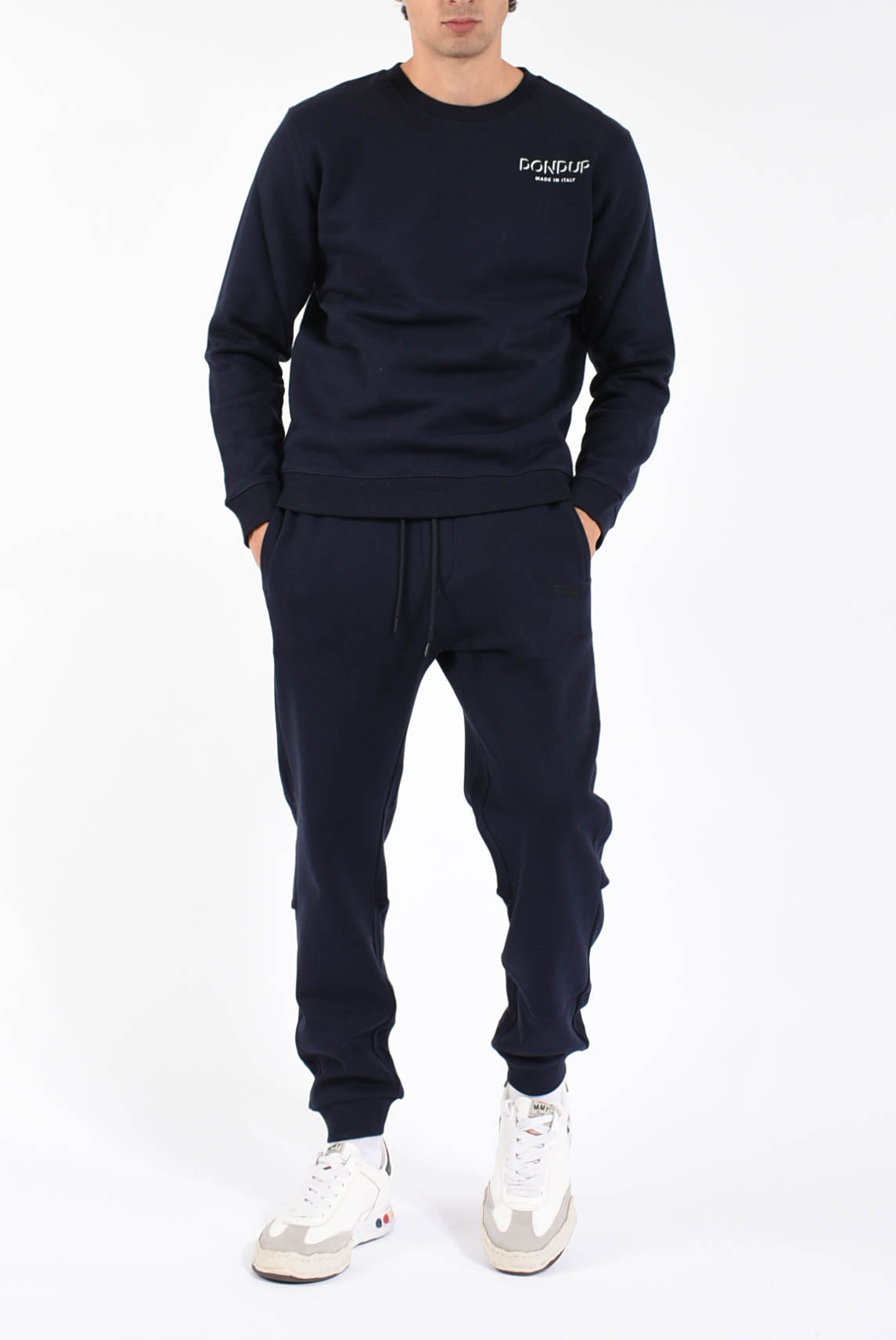 pantaloni Jogger in felpa di cotone