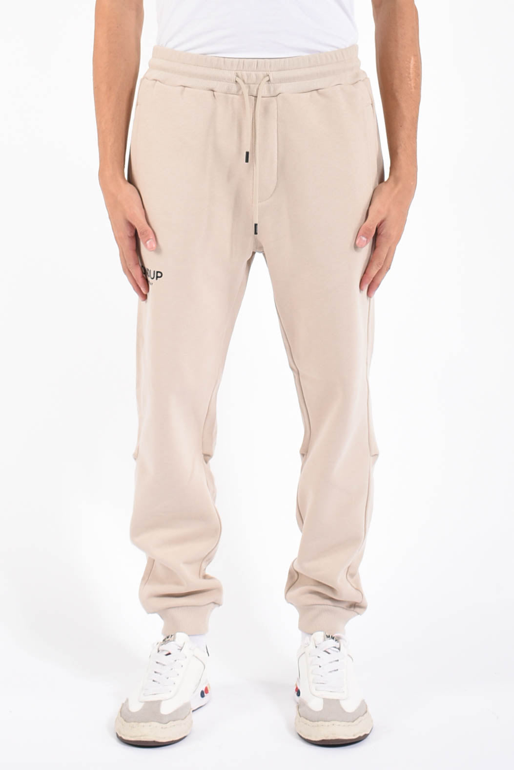 pantaloni Jogger in felpa di cotone