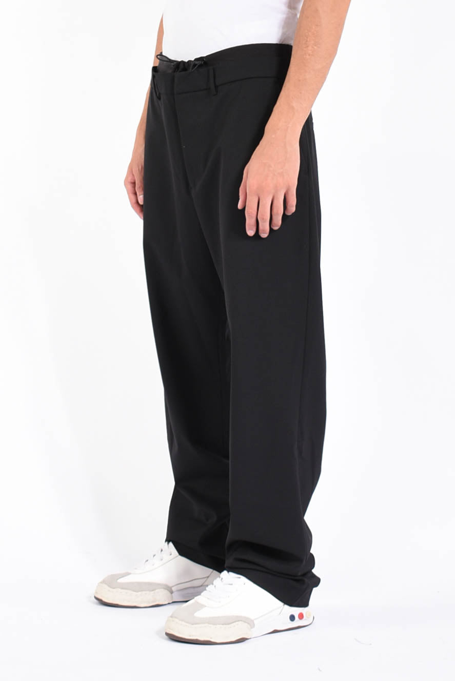 pantaloni in misto lana p-owers