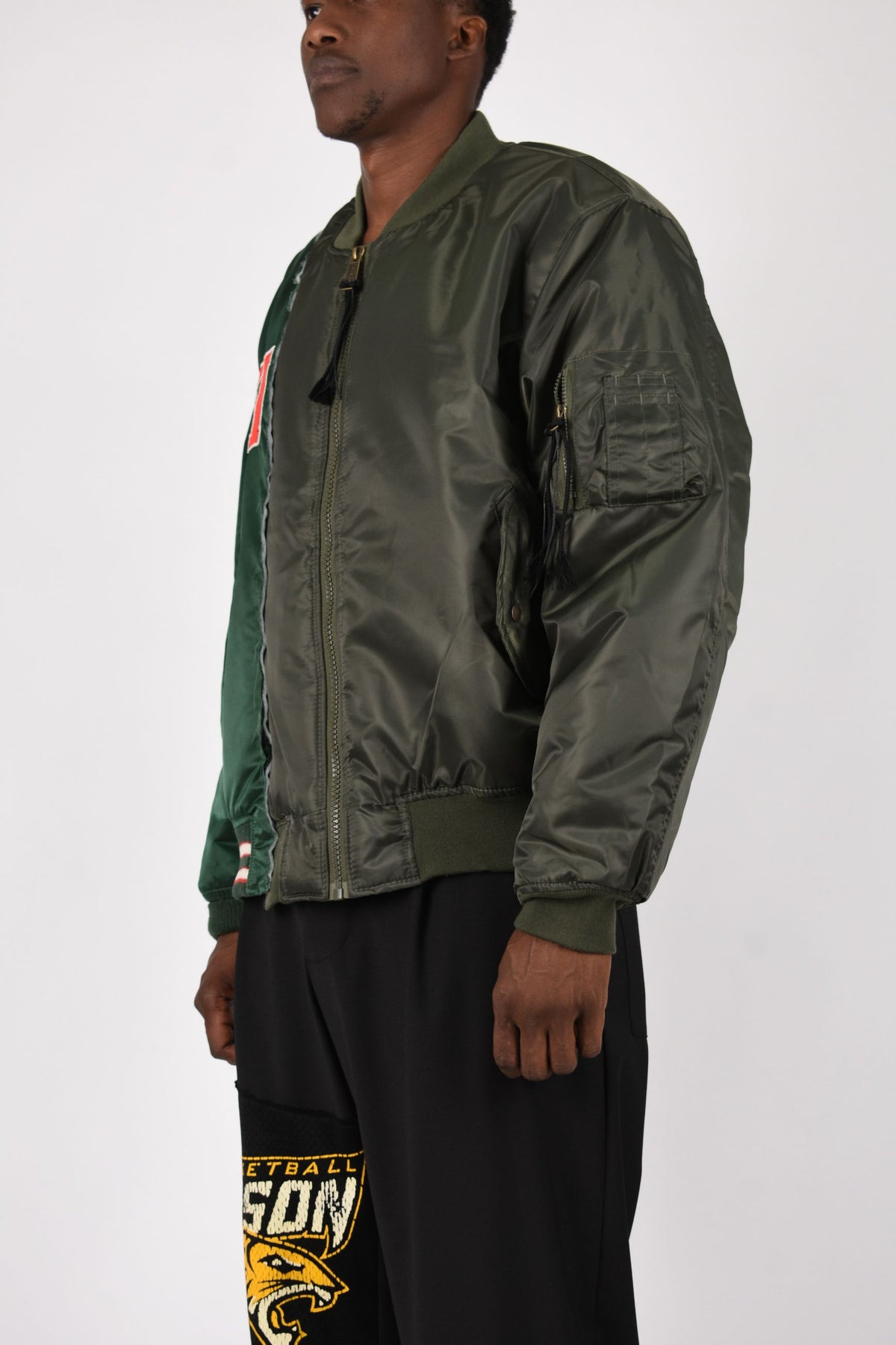 Bomber paneled mix 1262
