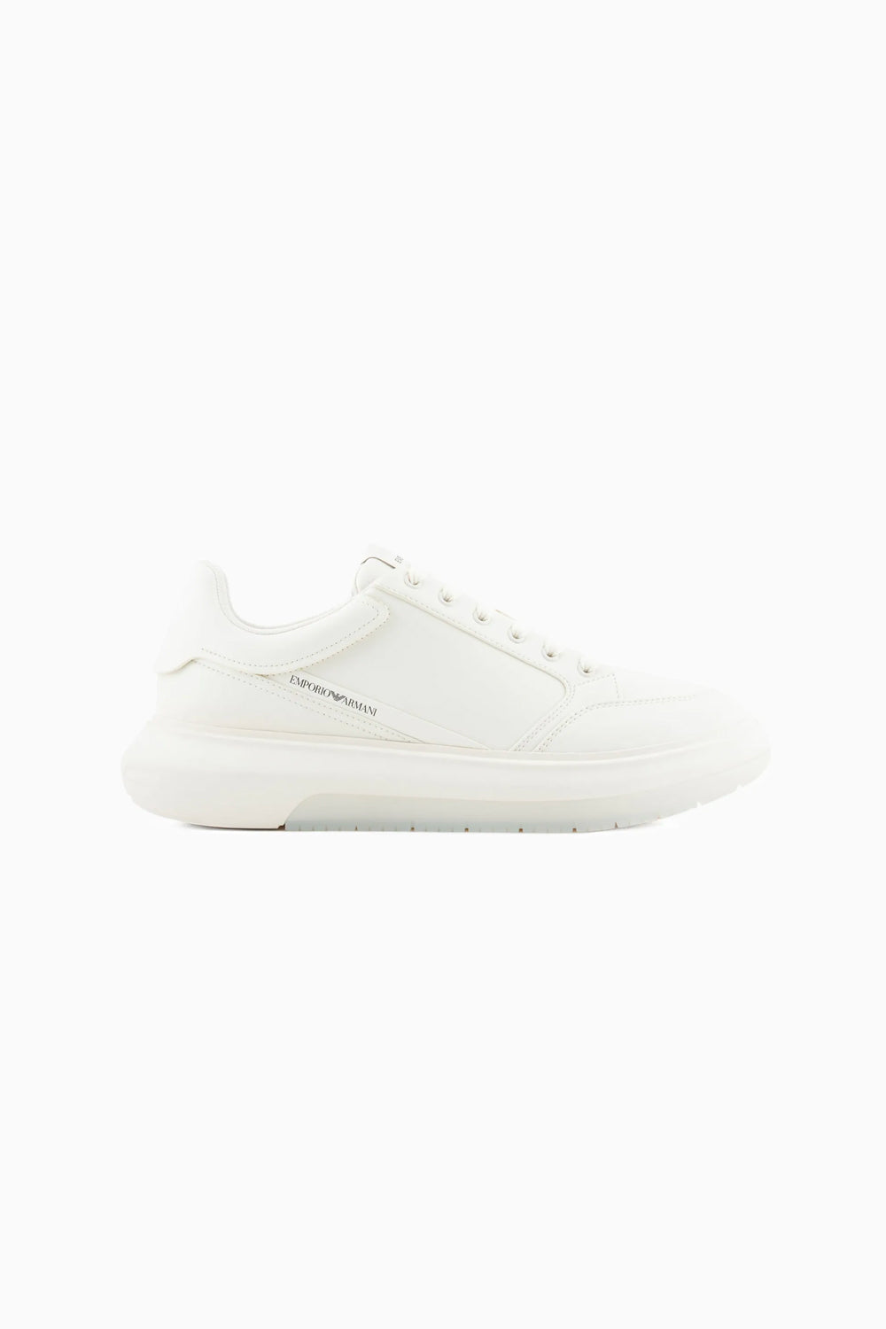 EMPORIO ARMANI Sneakers in mesh e suede