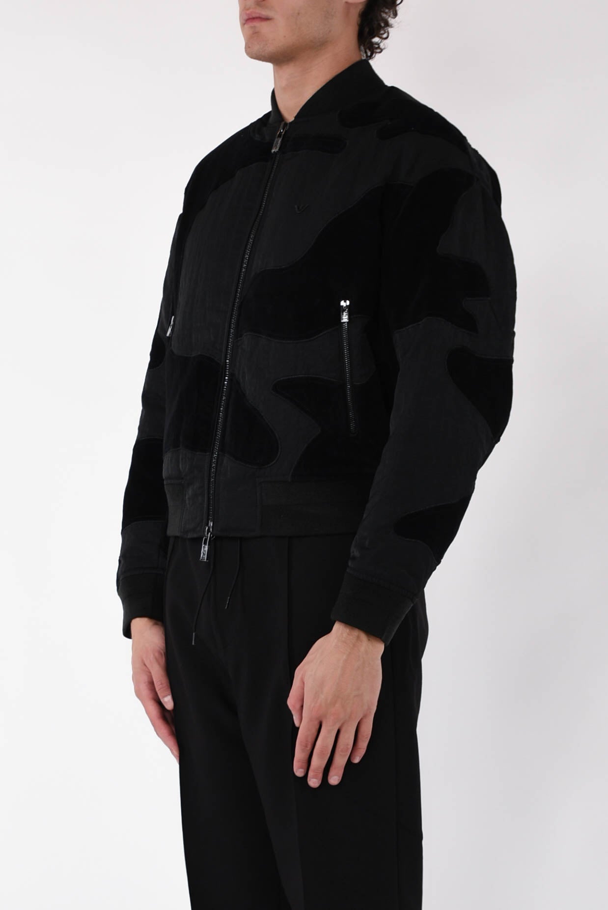 EMPORIO ARMANI Bomber in nylon water repellent