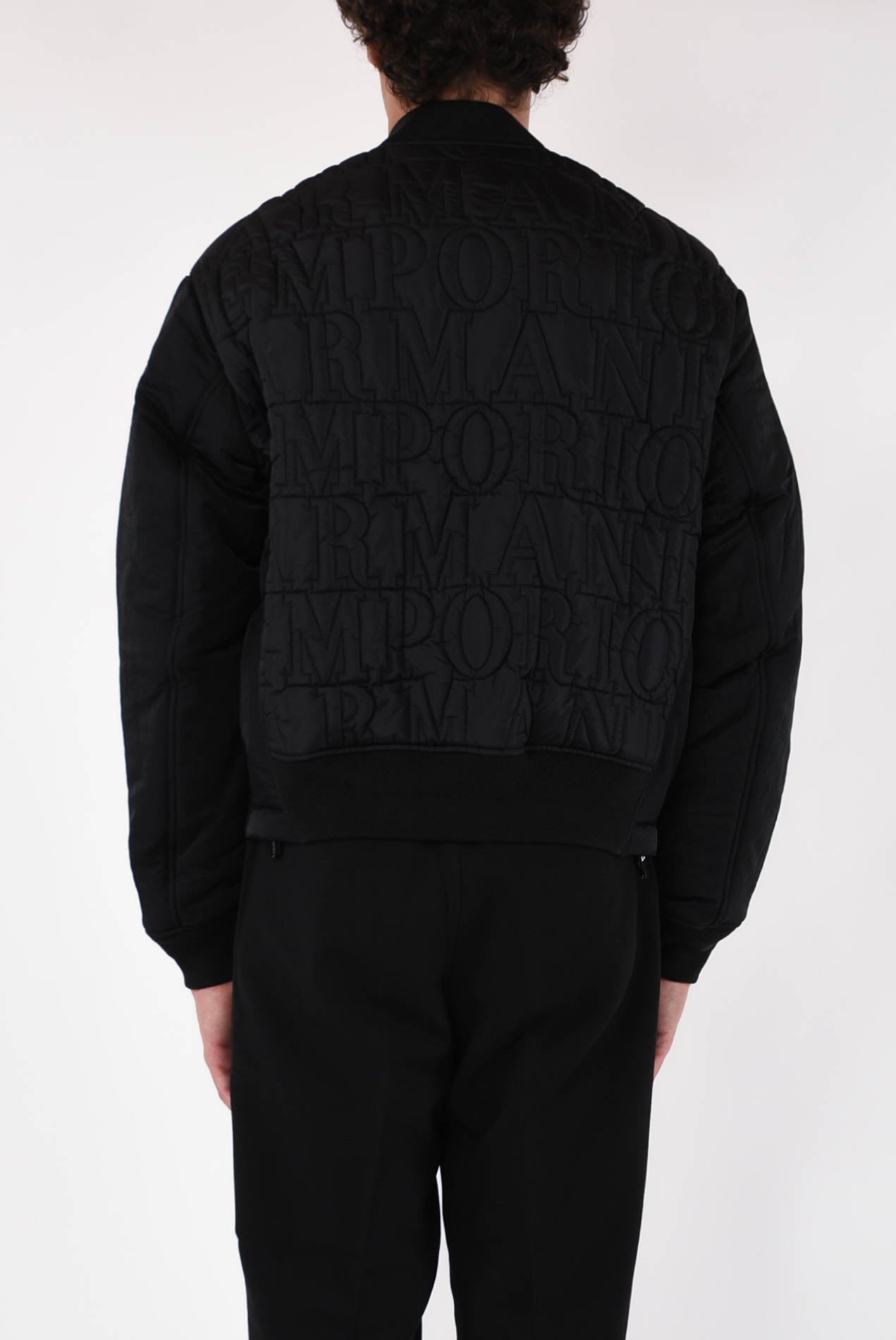 EMPORIO ARMANI Bomber in nylon water repellent