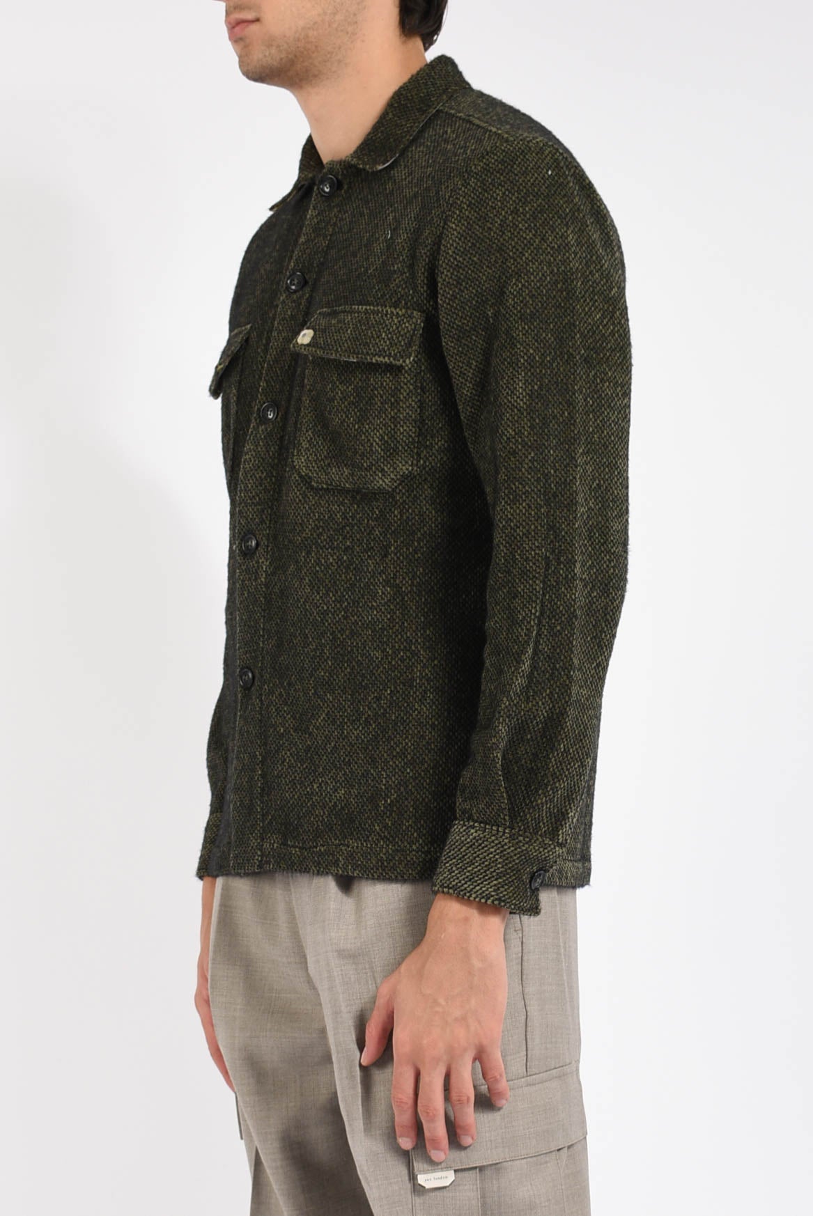 Overshirt in bouclè