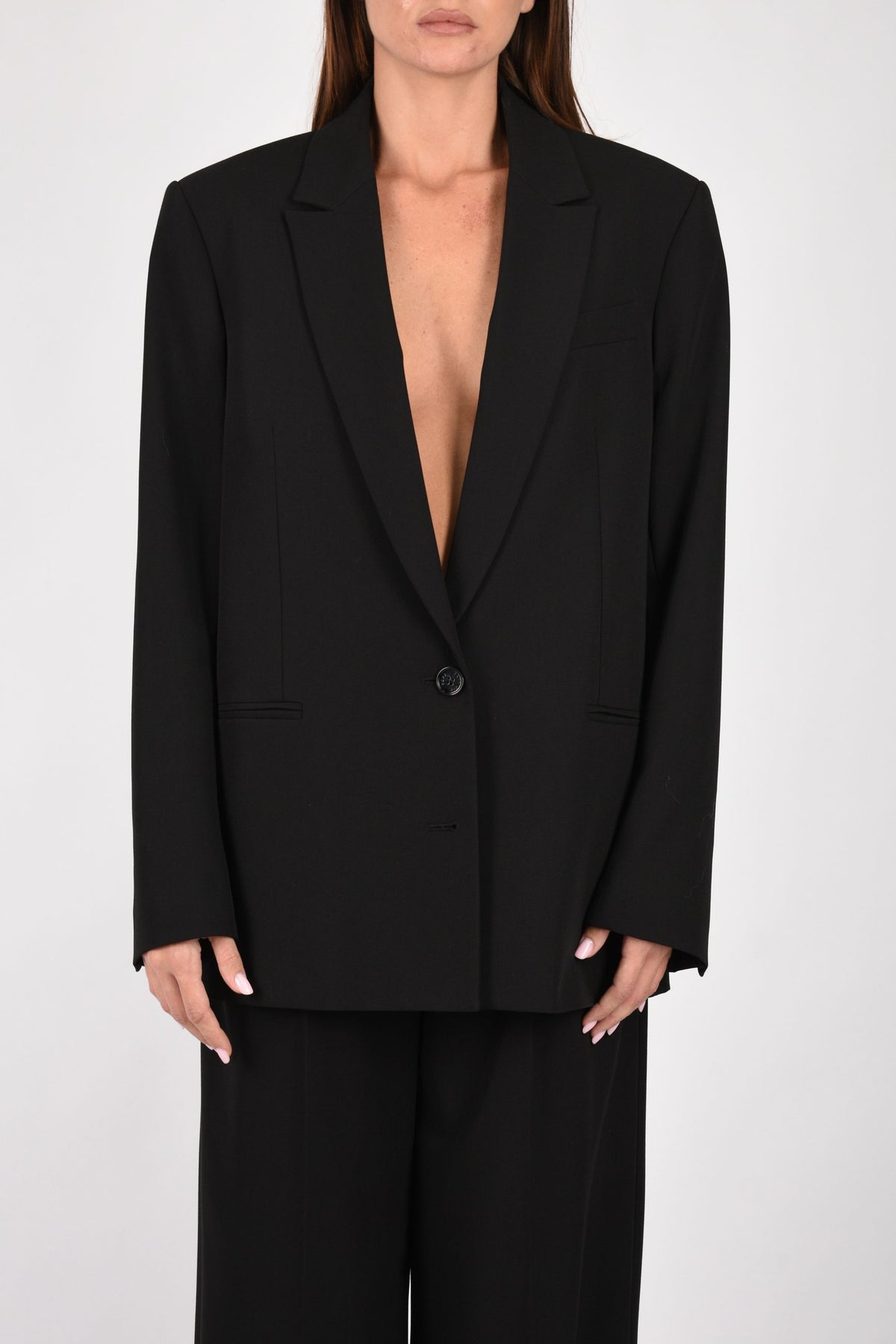 Blazer over in gabardina 2S0008A498