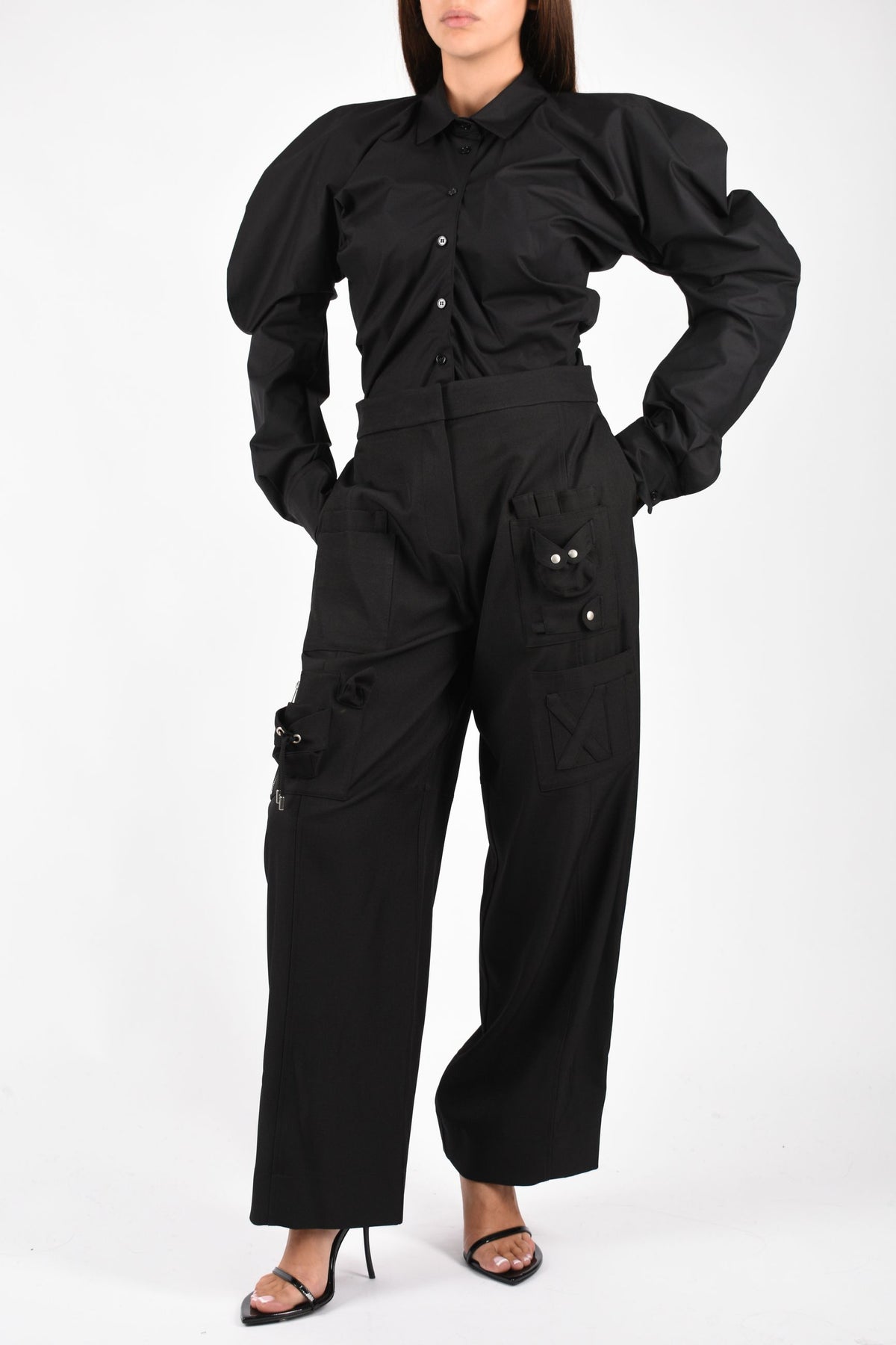 CAMICIA SLIM-FIT IN POPELINE STRETCH M6FAG1