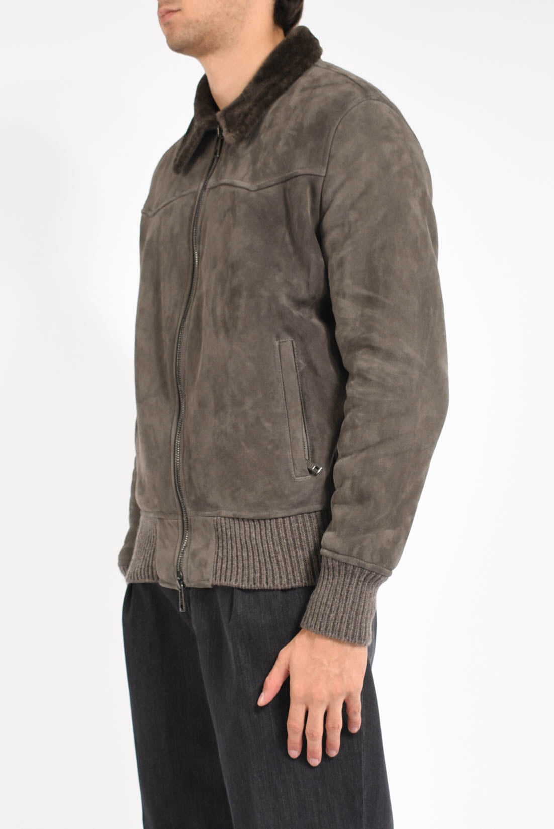 Giubbino in shearling