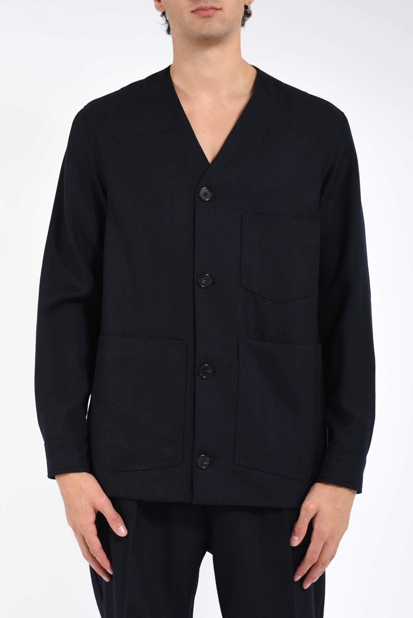 Giacca in lana vergine