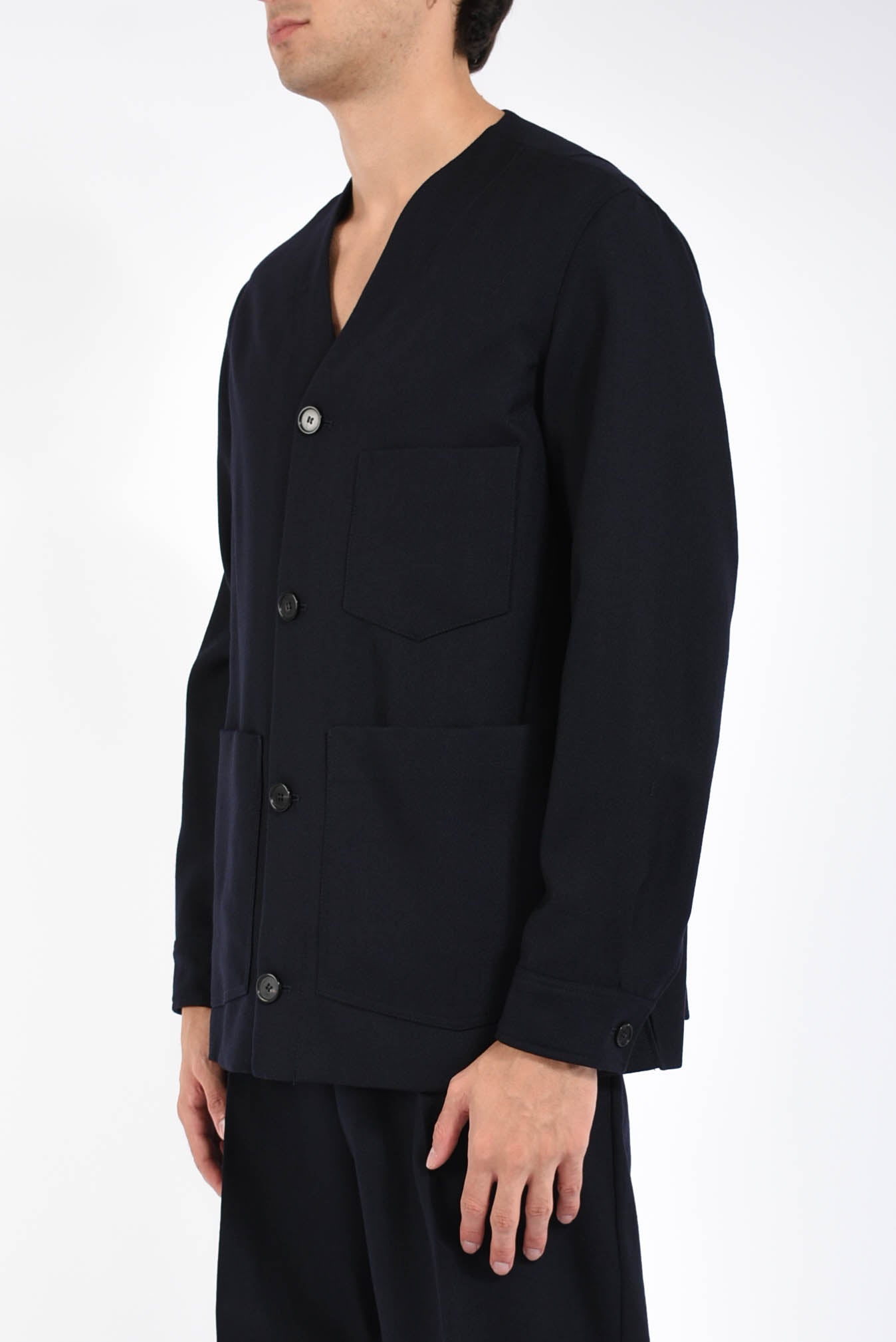 Giacca in lana vergine