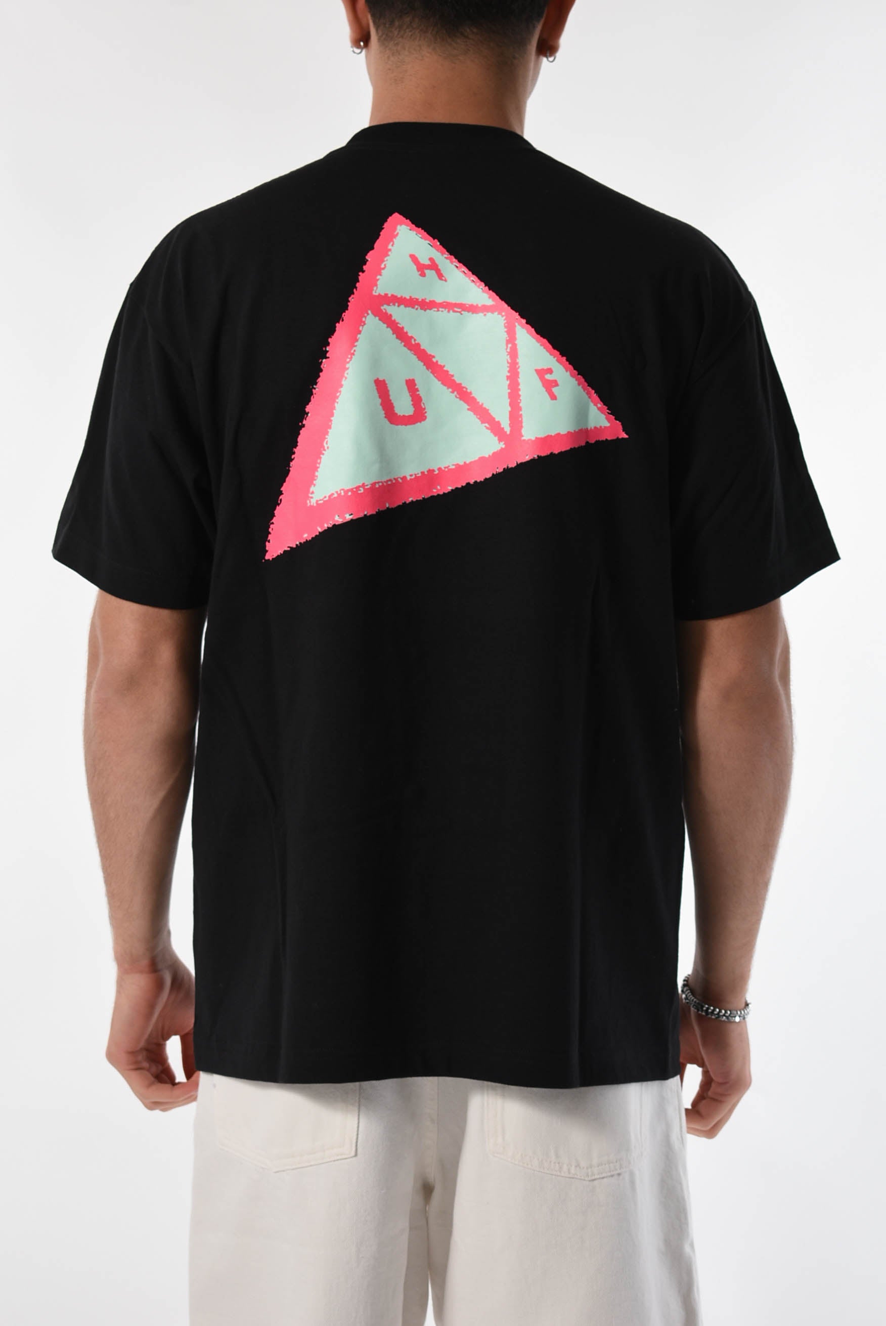 HUF T- shirt in cotone