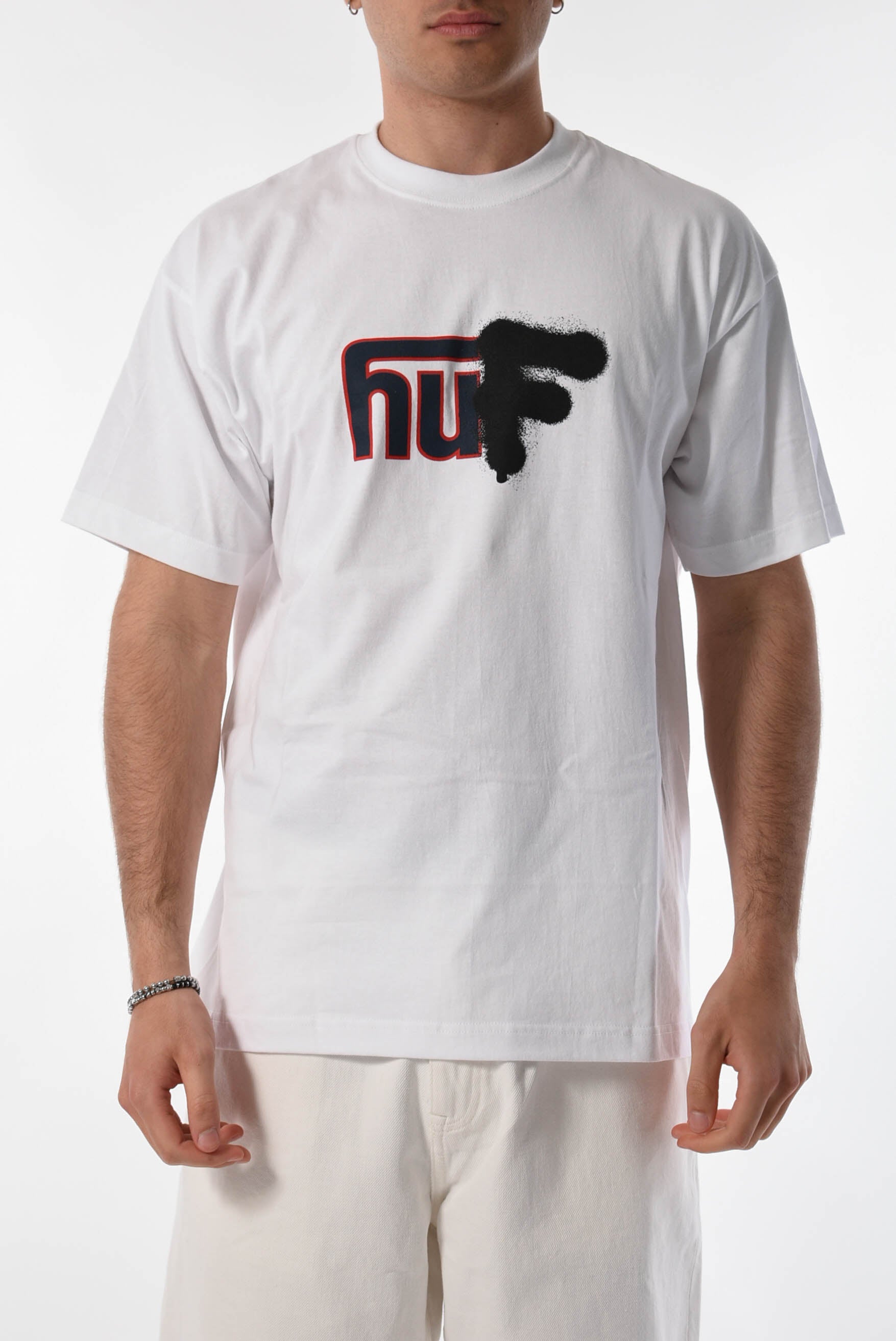 HUF T- shirt in cotone