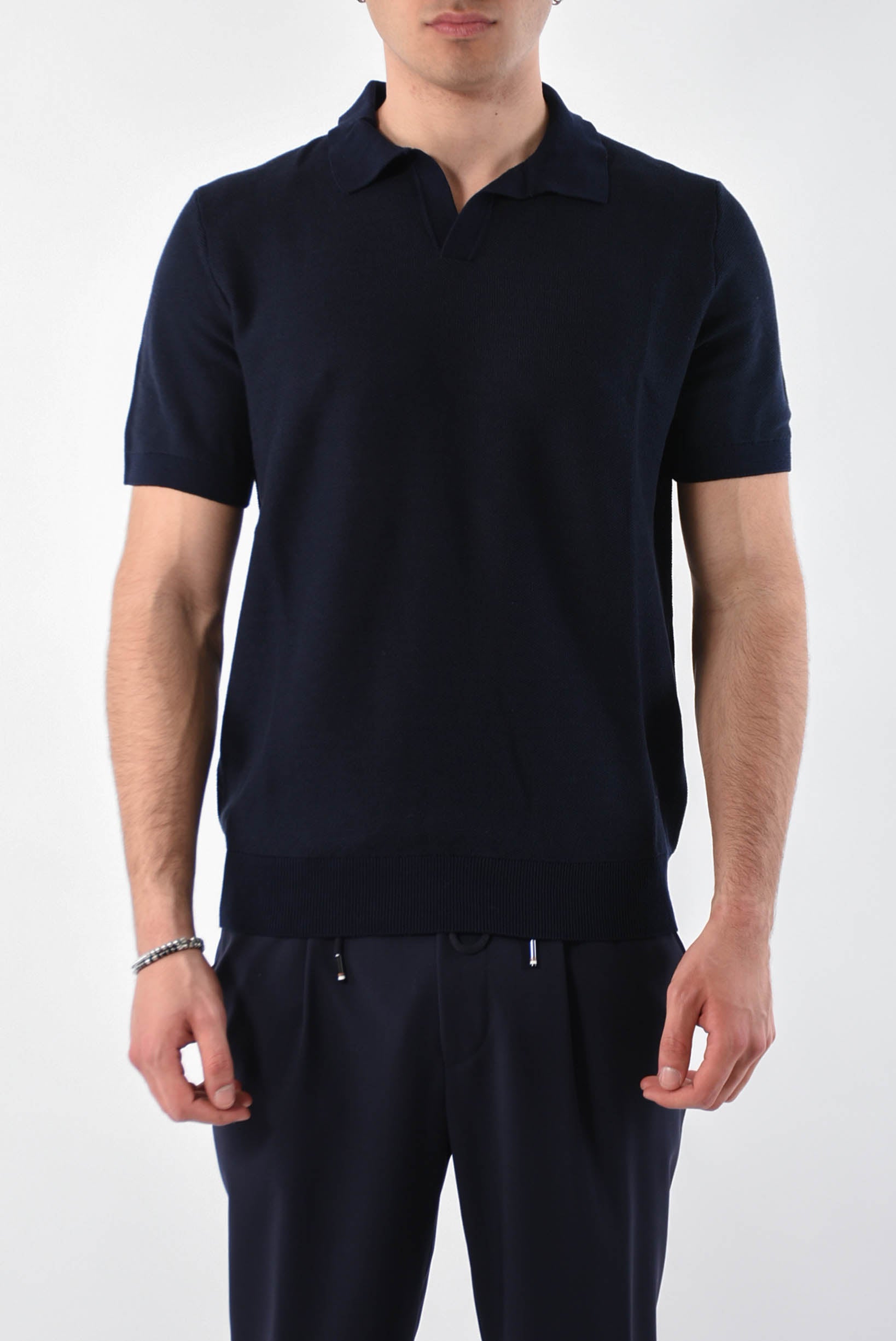 HUGO BOSS Polo in misto cotone