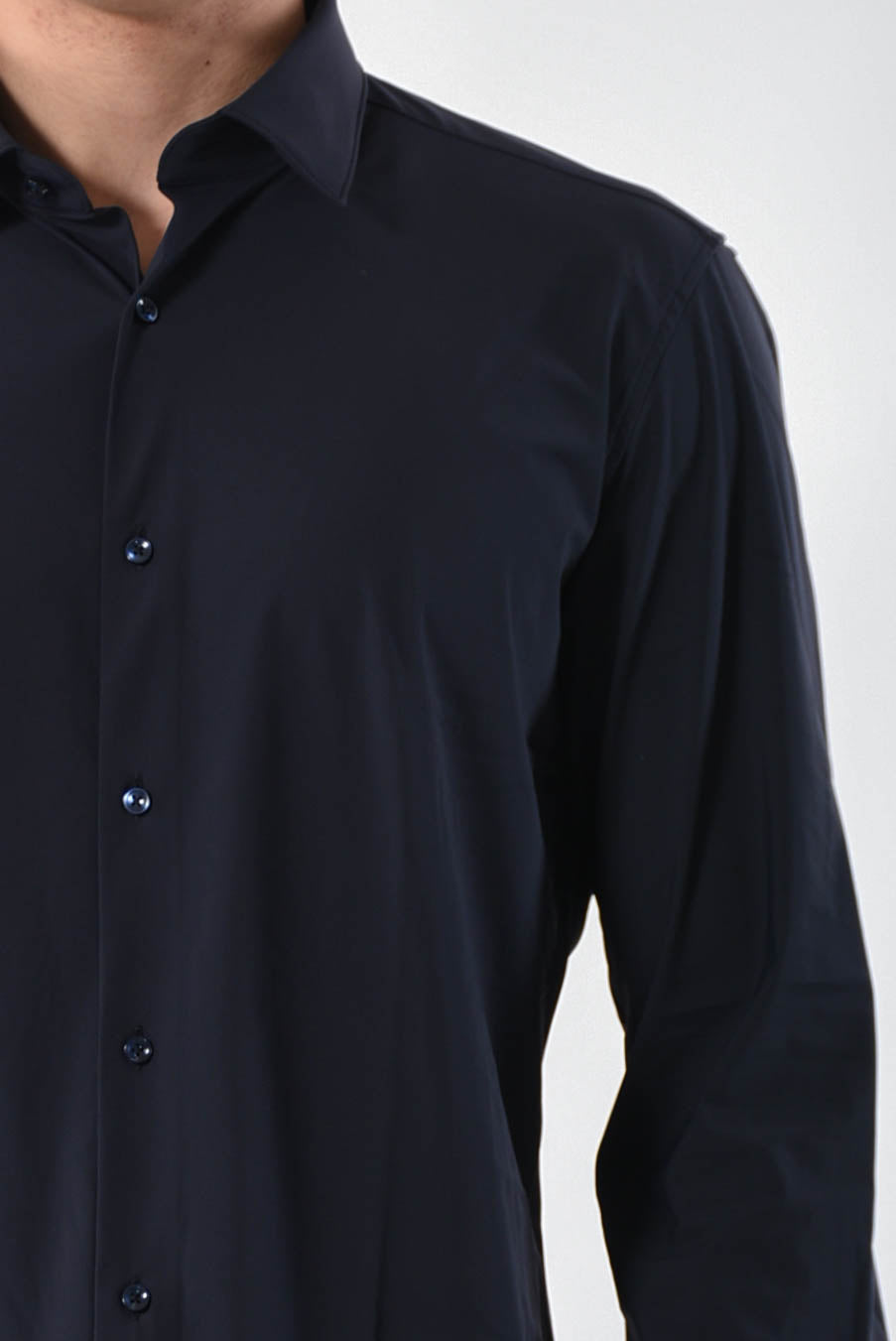 HUGO BOSS Camicia in tessuto strech