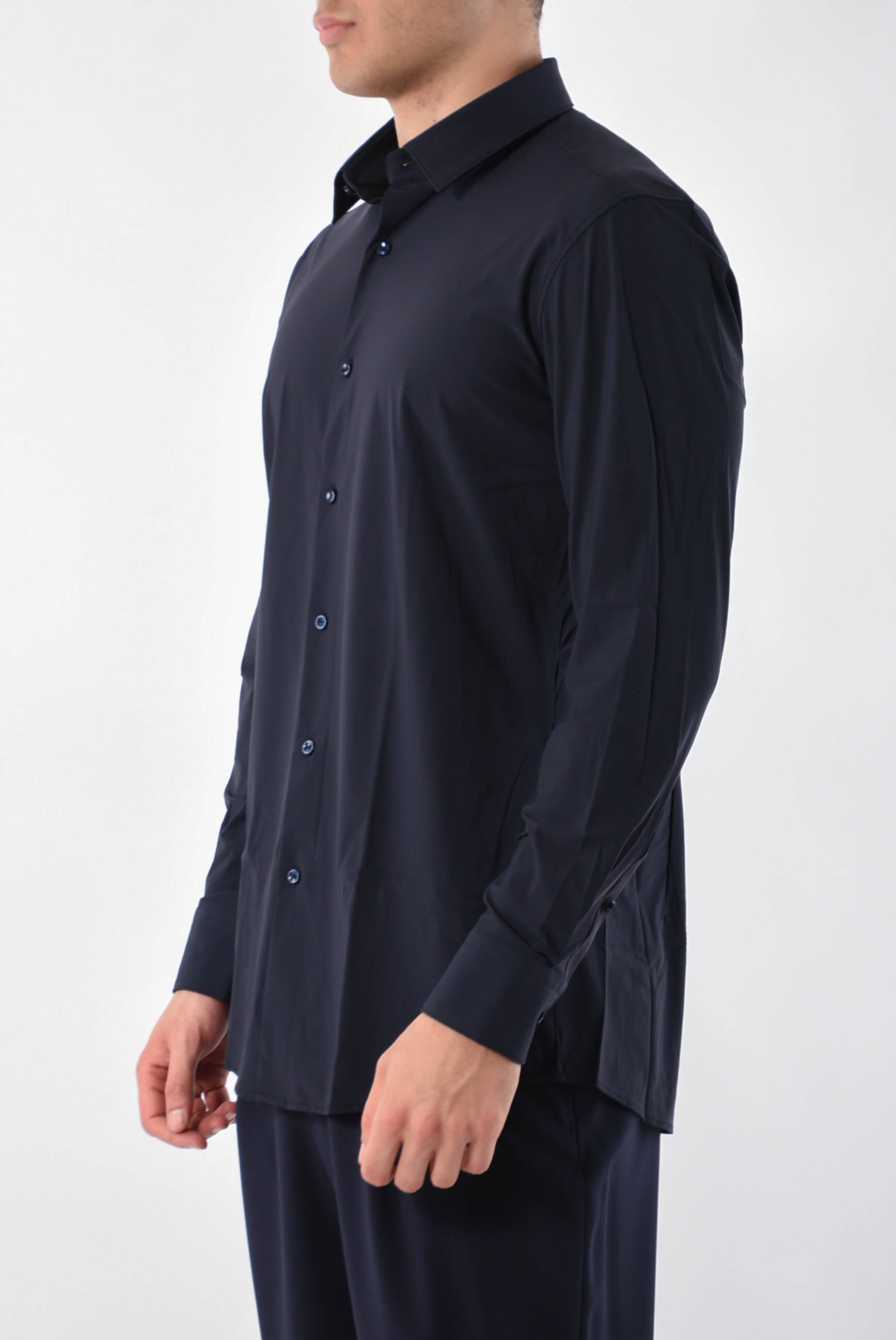 HUGO BOSS Camicia in tessuto strech