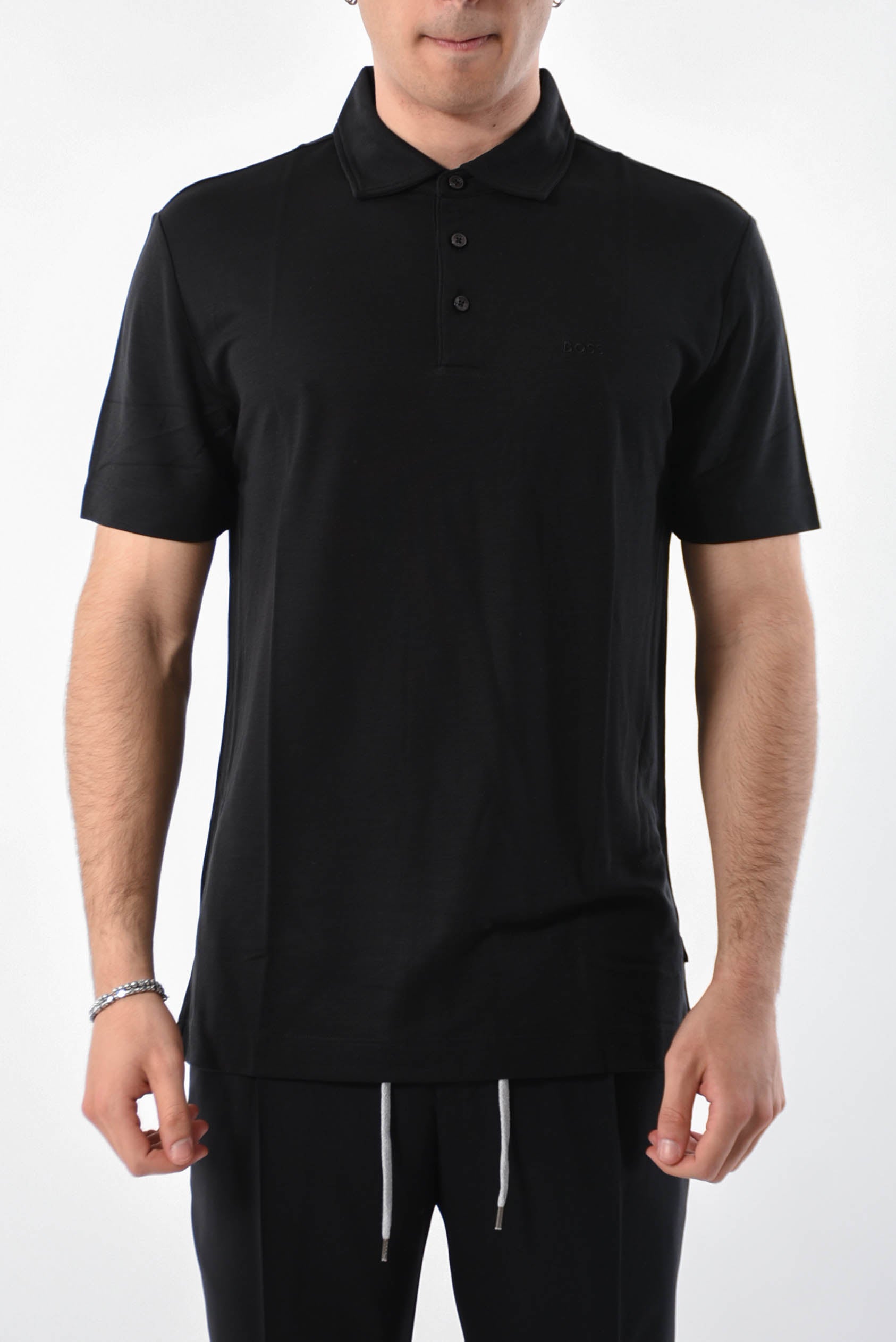 HUGO BOSS Polo in lyocell