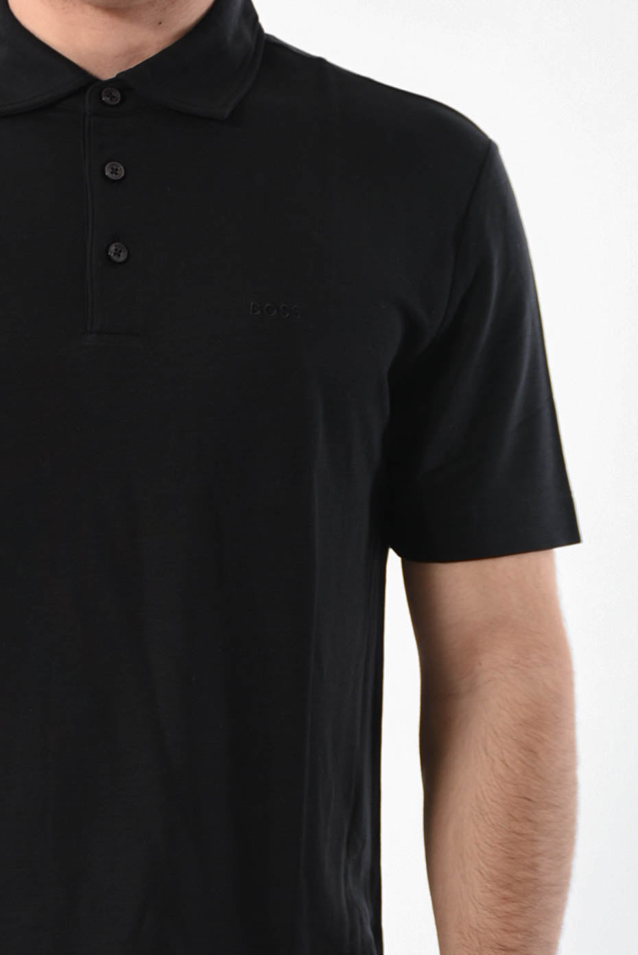 HUGO BOSS Polo in lyocell