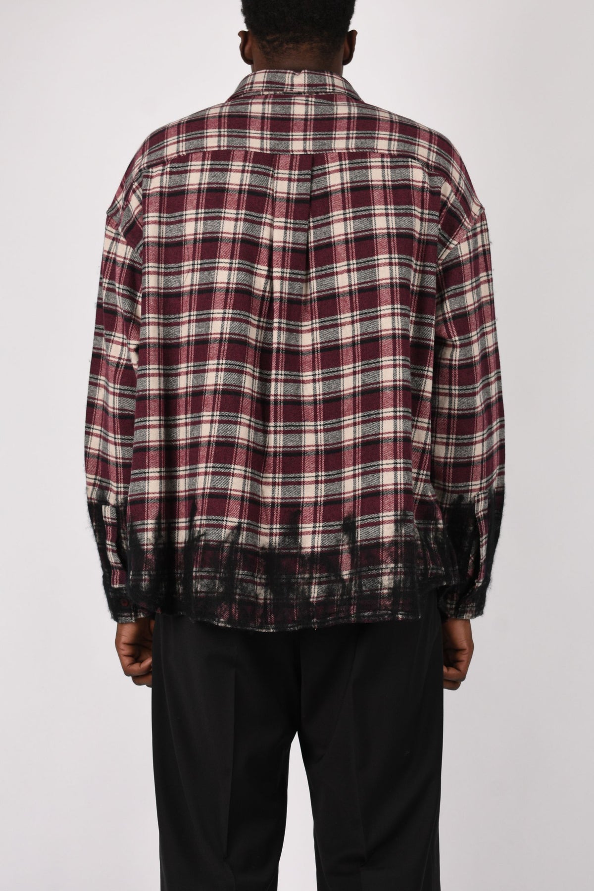 Camicia over check flannel F6LAMASI095
