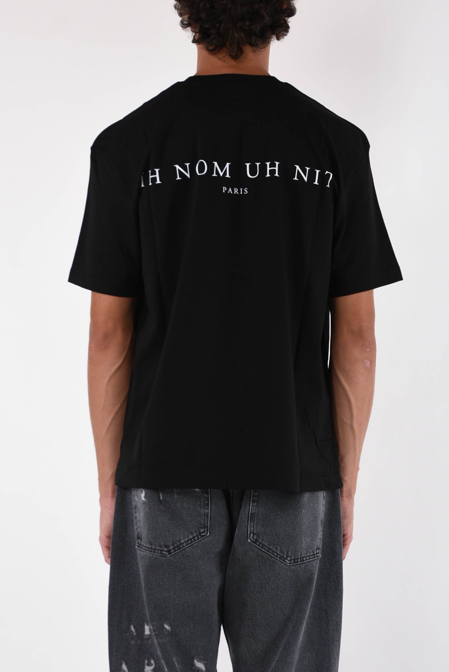 IH NOM UH NIT T-shirt MASK black roses