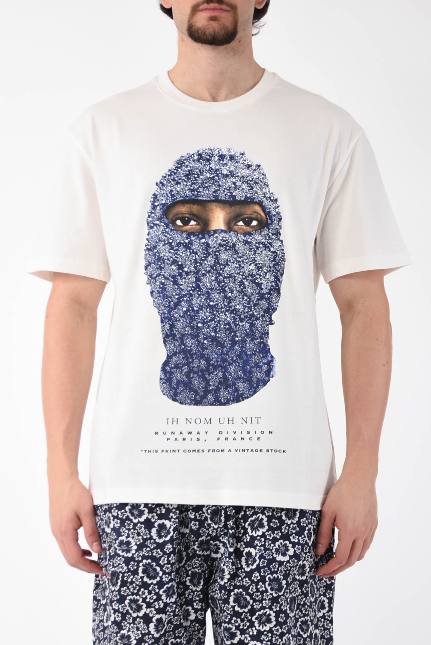 IH NOM UH NIT t-shirt floral mask