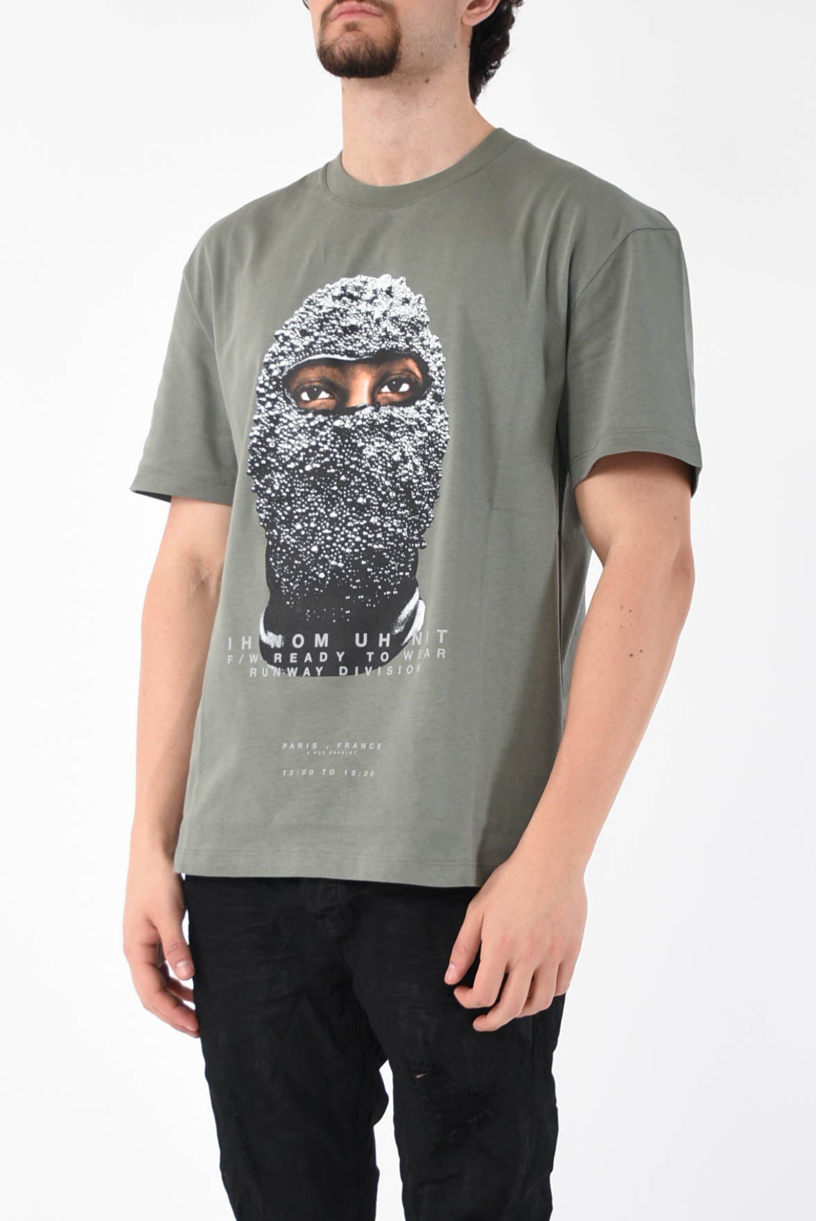 IH NOM UH NIT t-shirt whit mask black pearl