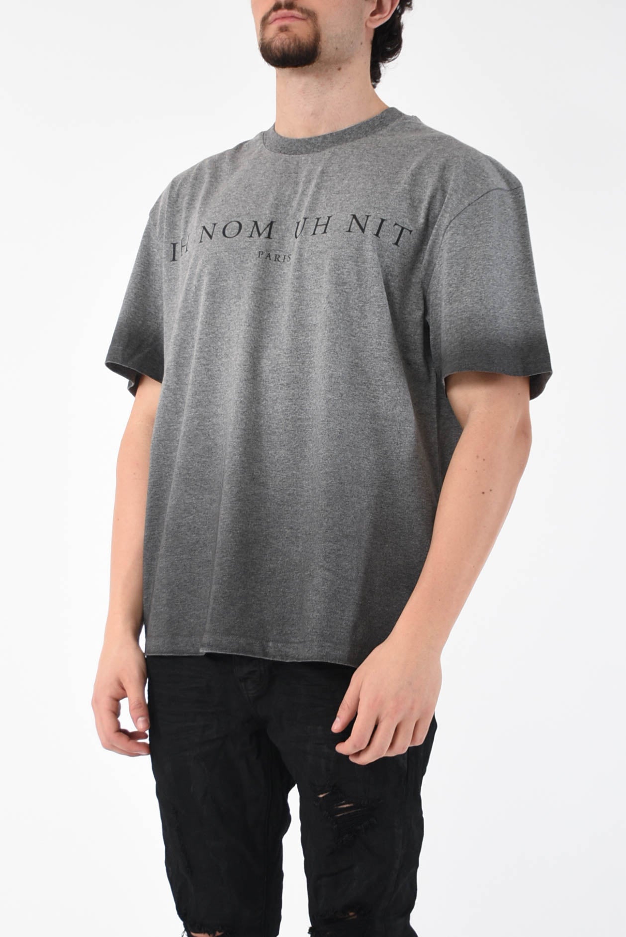 IH NOM UH NIT t-shirt bad dye whit logo