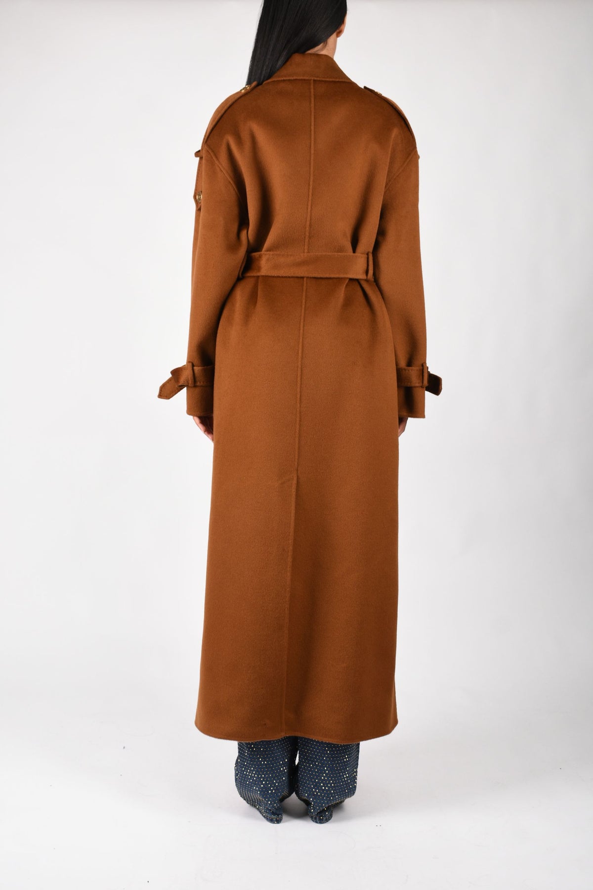 cappotto in lana double doppiopetto CP02D66E2