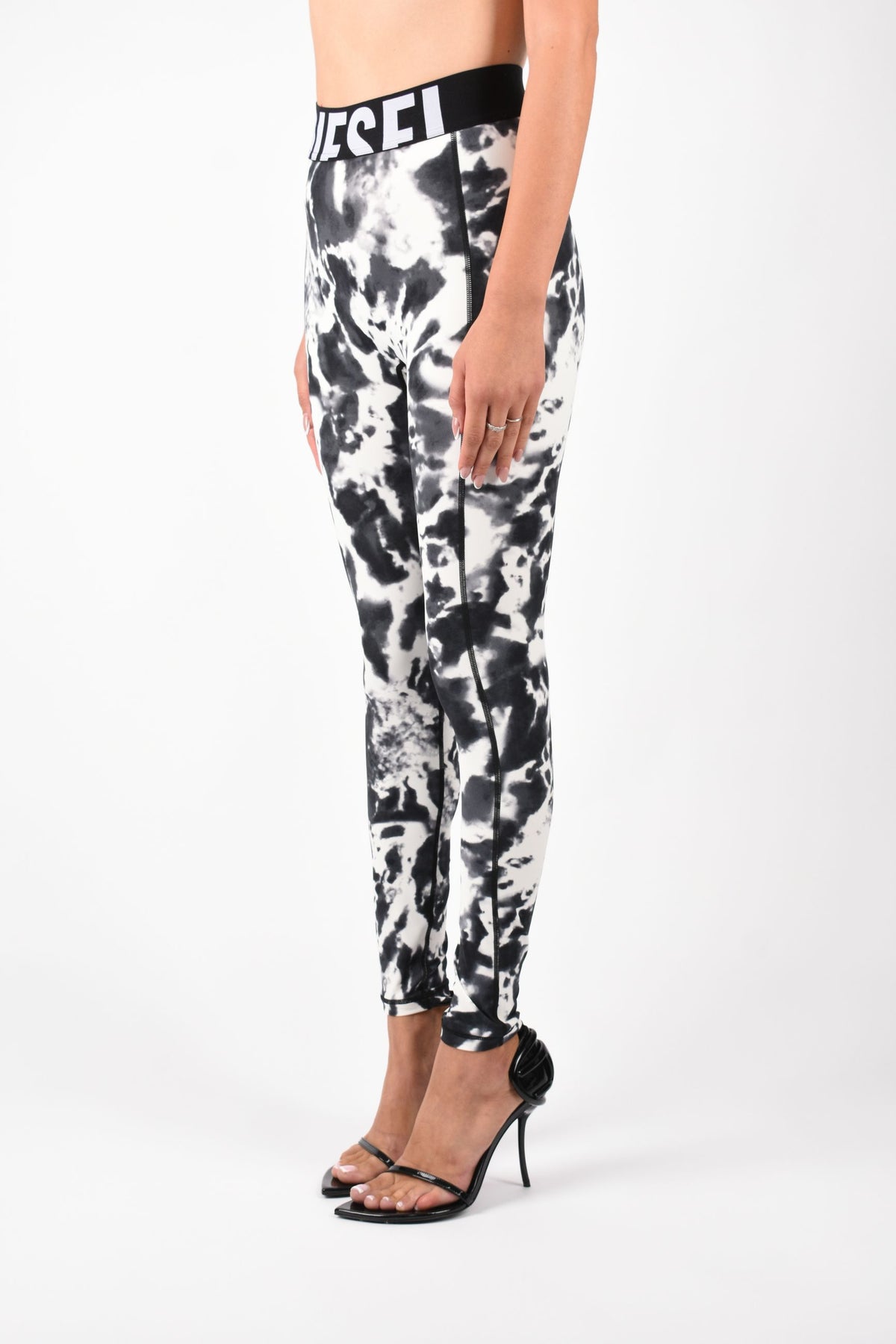Leggings in microfibra stampata ADELINE D-POP A182790AMEP