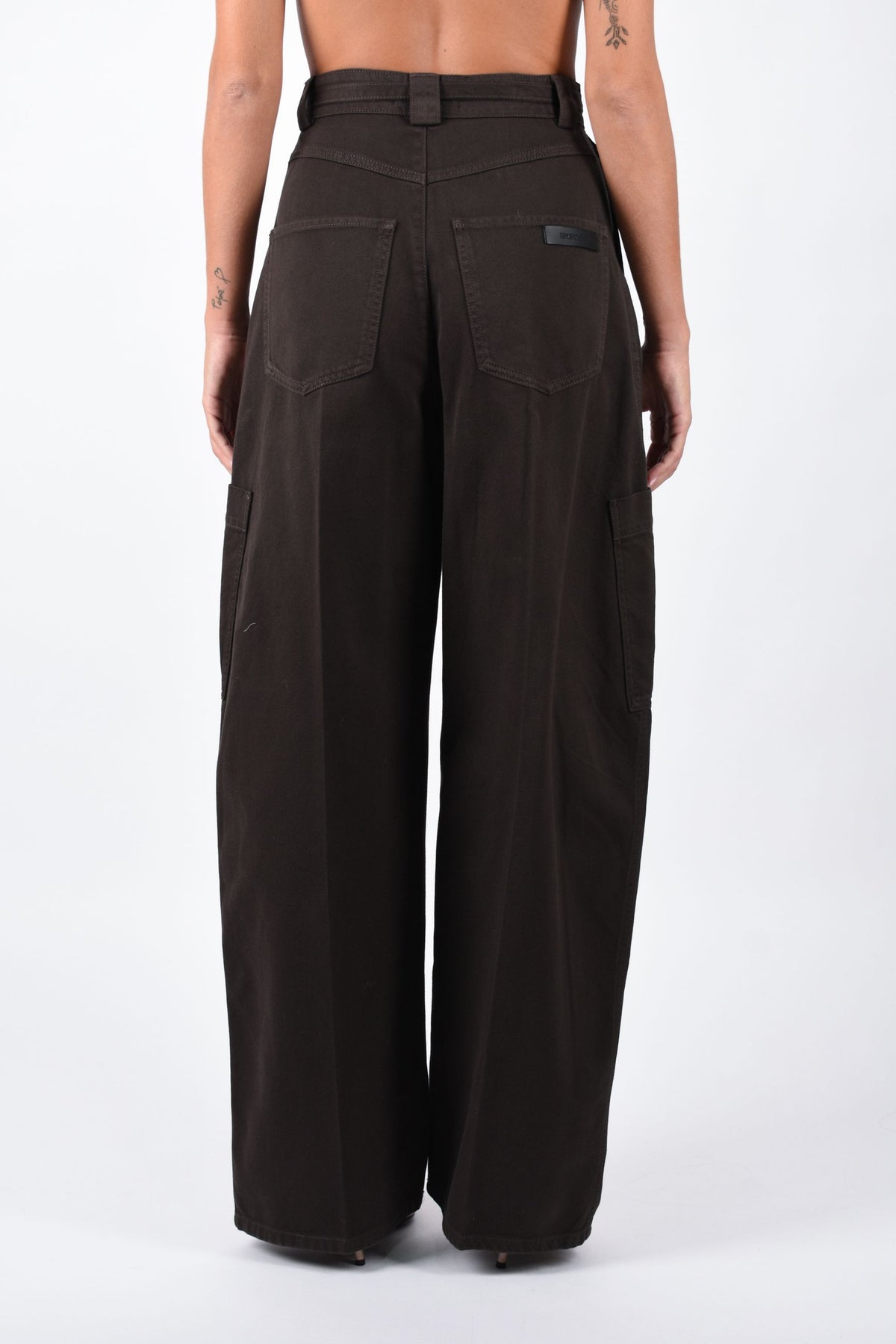 Pantalone cargo oversize in cotone SPIGOLA 2622136015