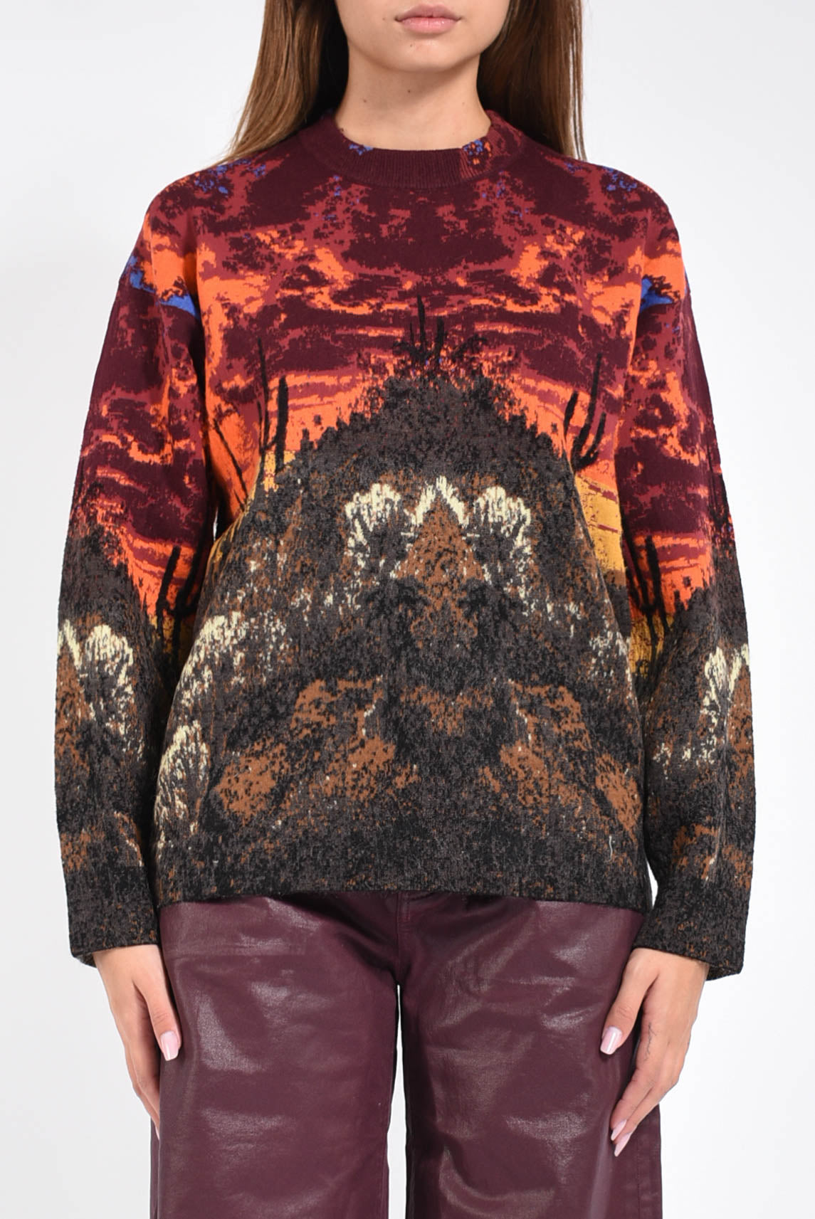 maglia jacquard oniric desert