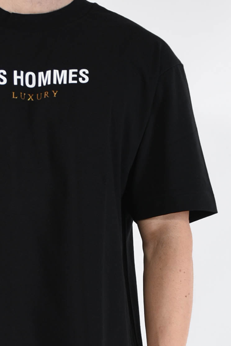 LES HOMMES T-shirt in cotone