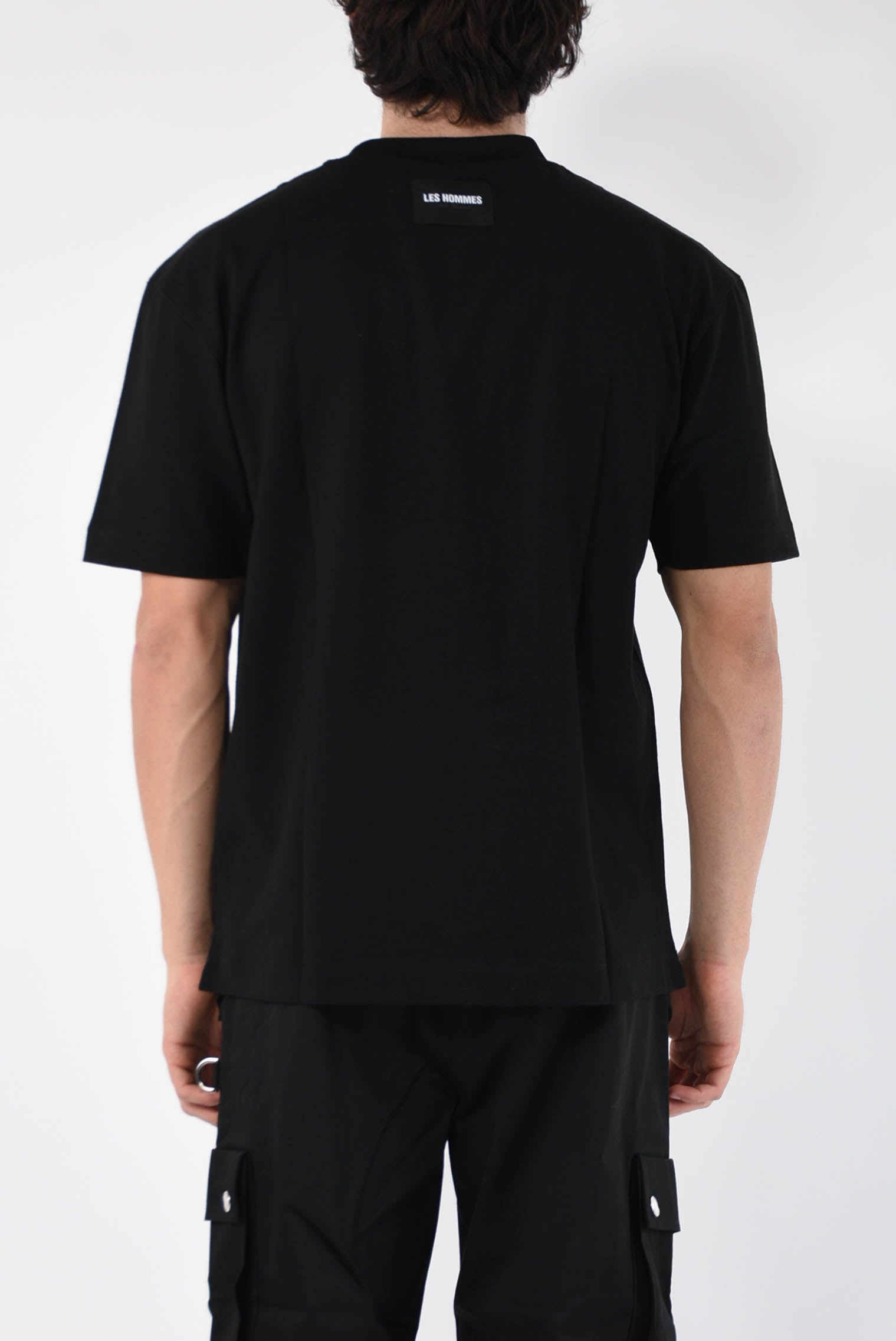 LES HOMMES T-shirt in cotone