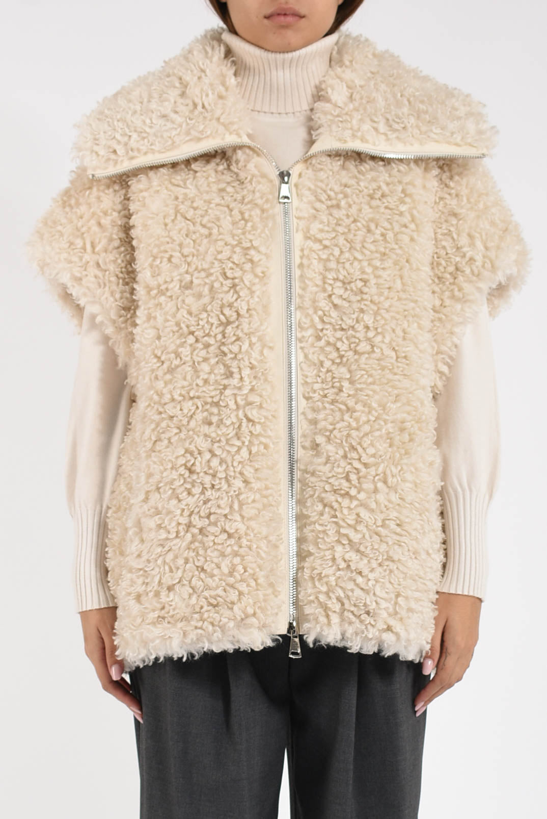 gilet in ecofur